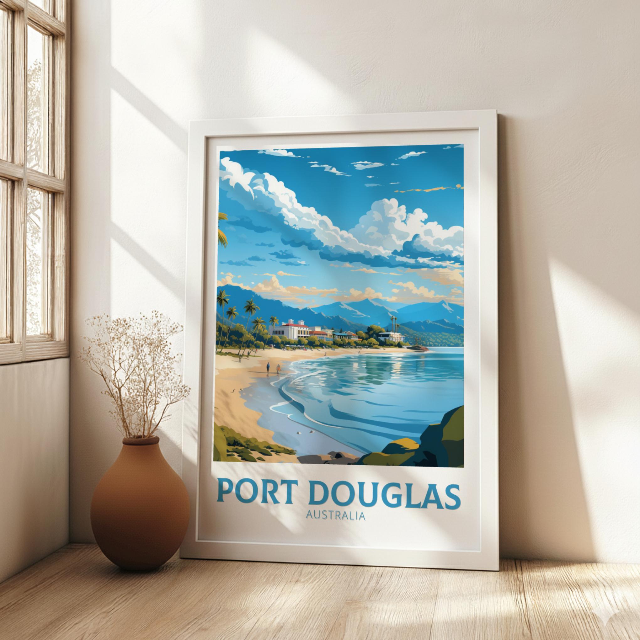 Australia PORT DOUGLAS TRAVEL PRINT - WALLART AUSTRALIA