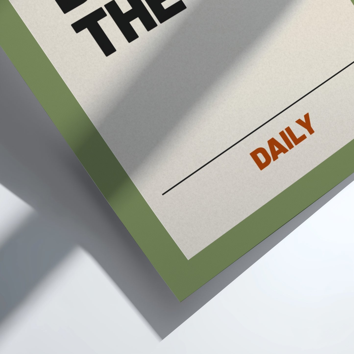 Motivational quotes poster featuring bold typography and earthy colors, designed to inspire and energize any