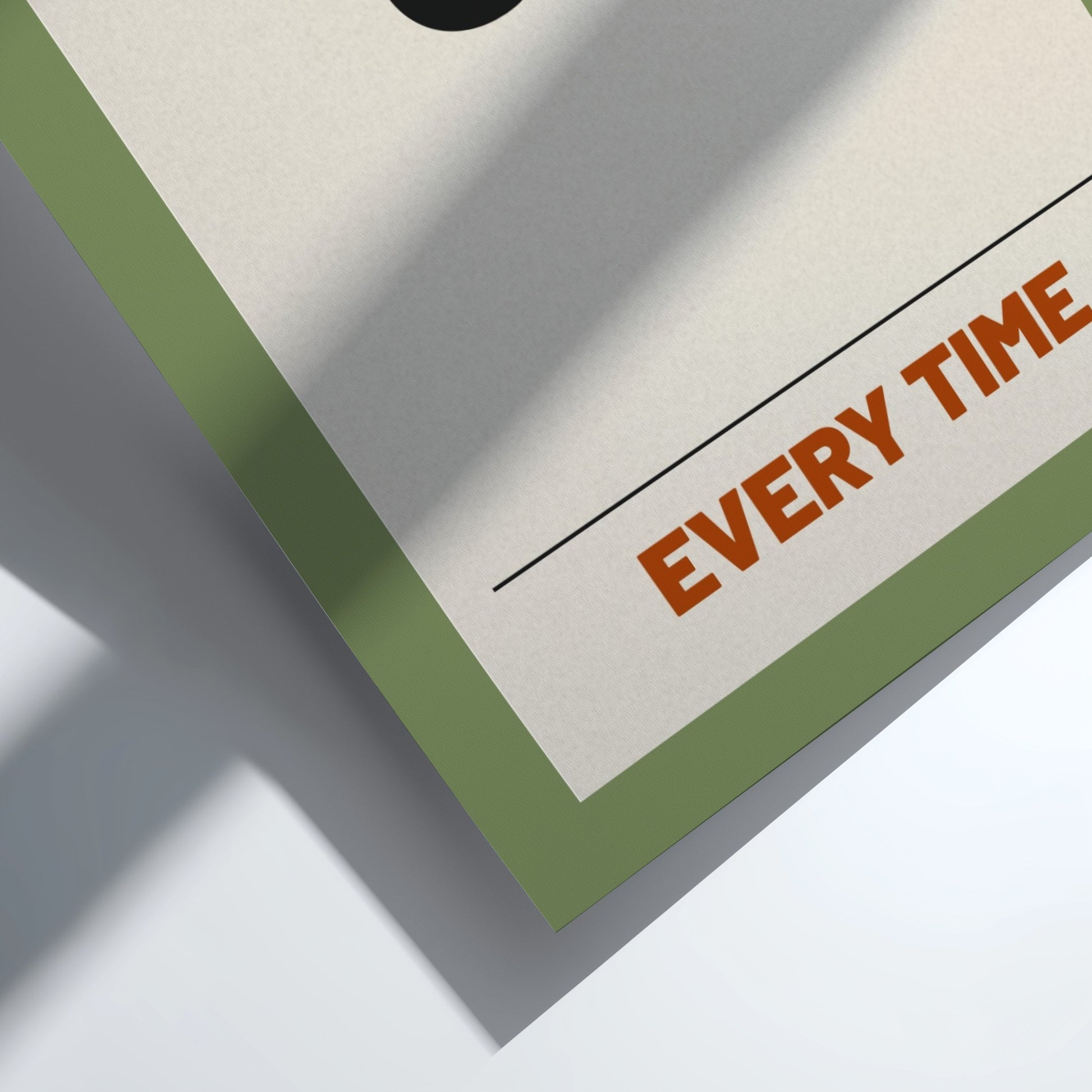 Motivational quotes poster featuring bold typography in earthy colors, perfect for home decor and inspiration.