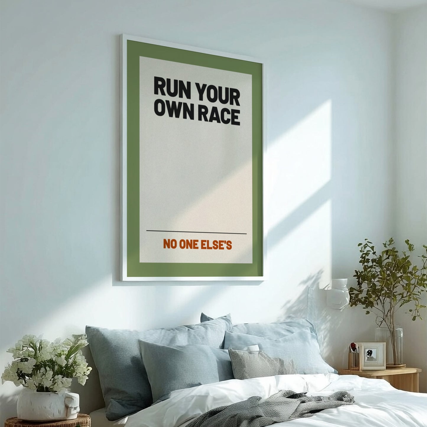 Motivational quotes poster featuring bold typography on a neutral background, inspiring personal growth.