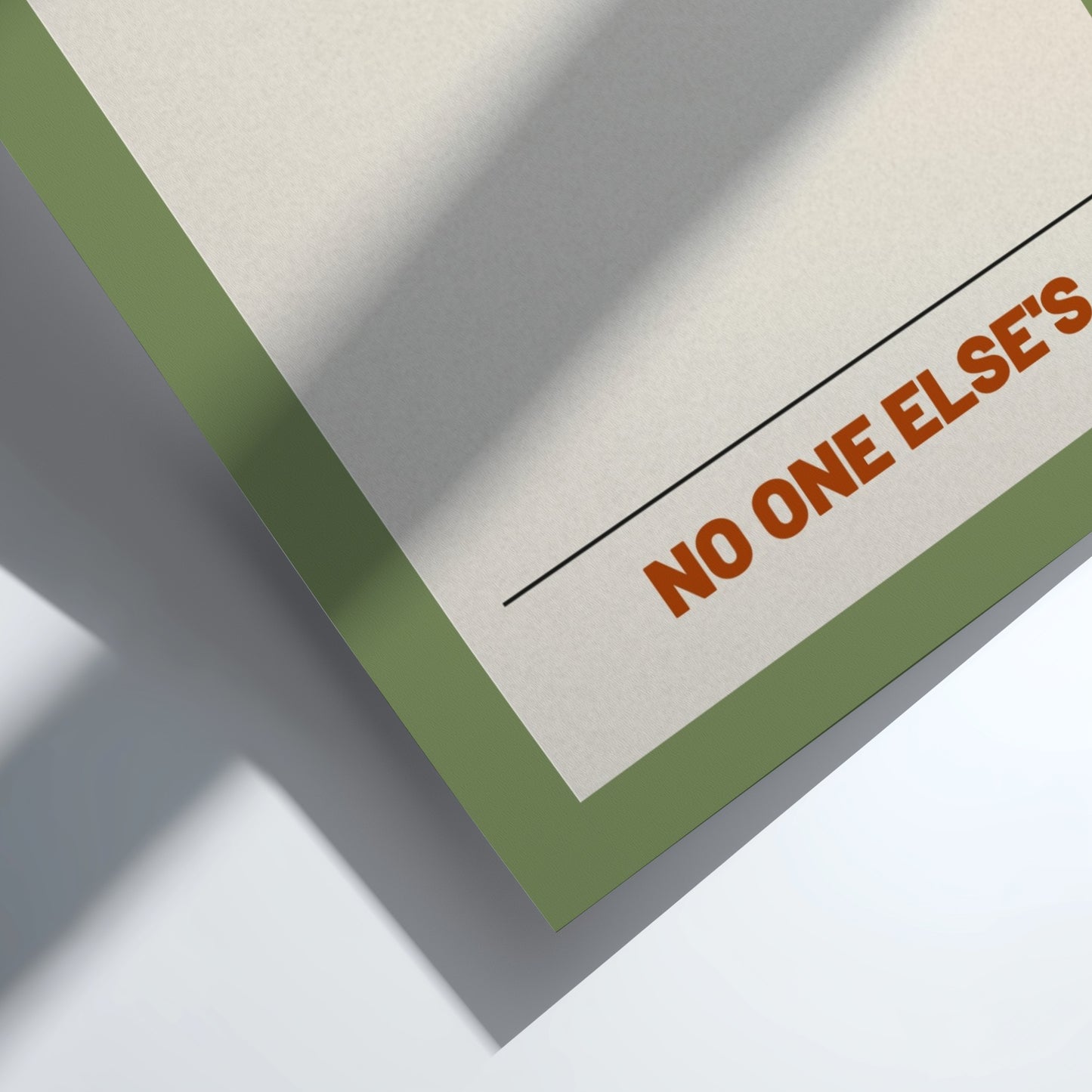 Motivational quotes poster featuring bold typography on a neutral background, inspiring personal growth.