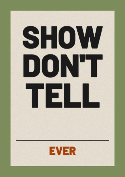 Motivational quotes poster featuring bold typography and earthy colors for home decor.
