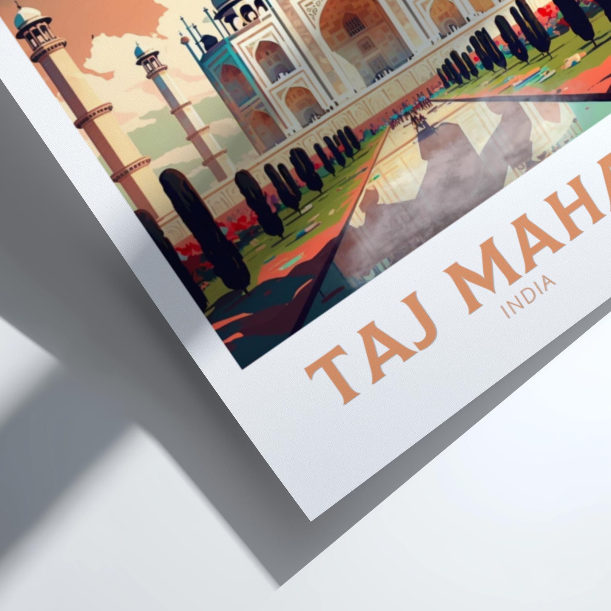 Asian TAJ MAHAL PRINT - INDIA ARTWORK