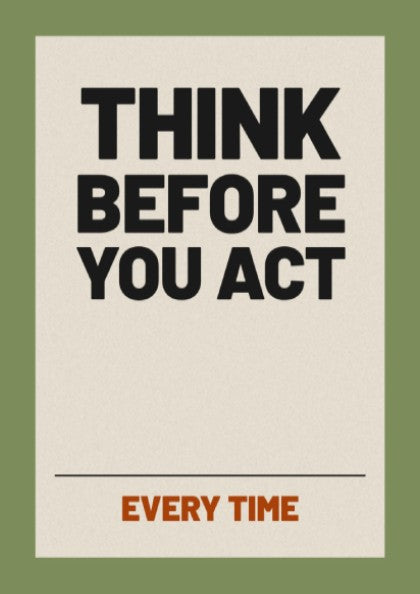 Motivational quotes poster featuring bold typography and calming colors, ideal for home or office decor.