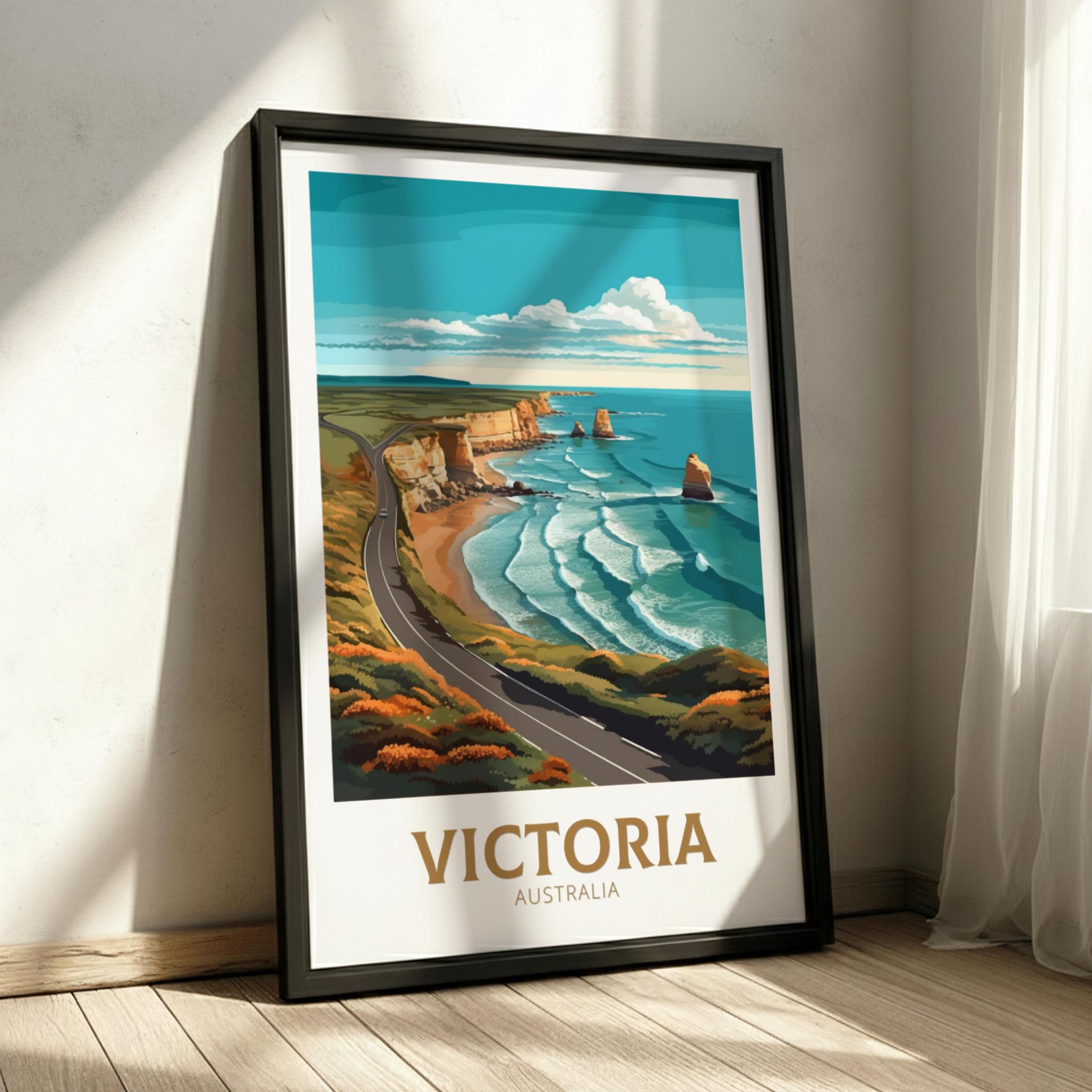 Australia VICTORIA TRAVEL ARTWORK - WALLART AUSTRALIA