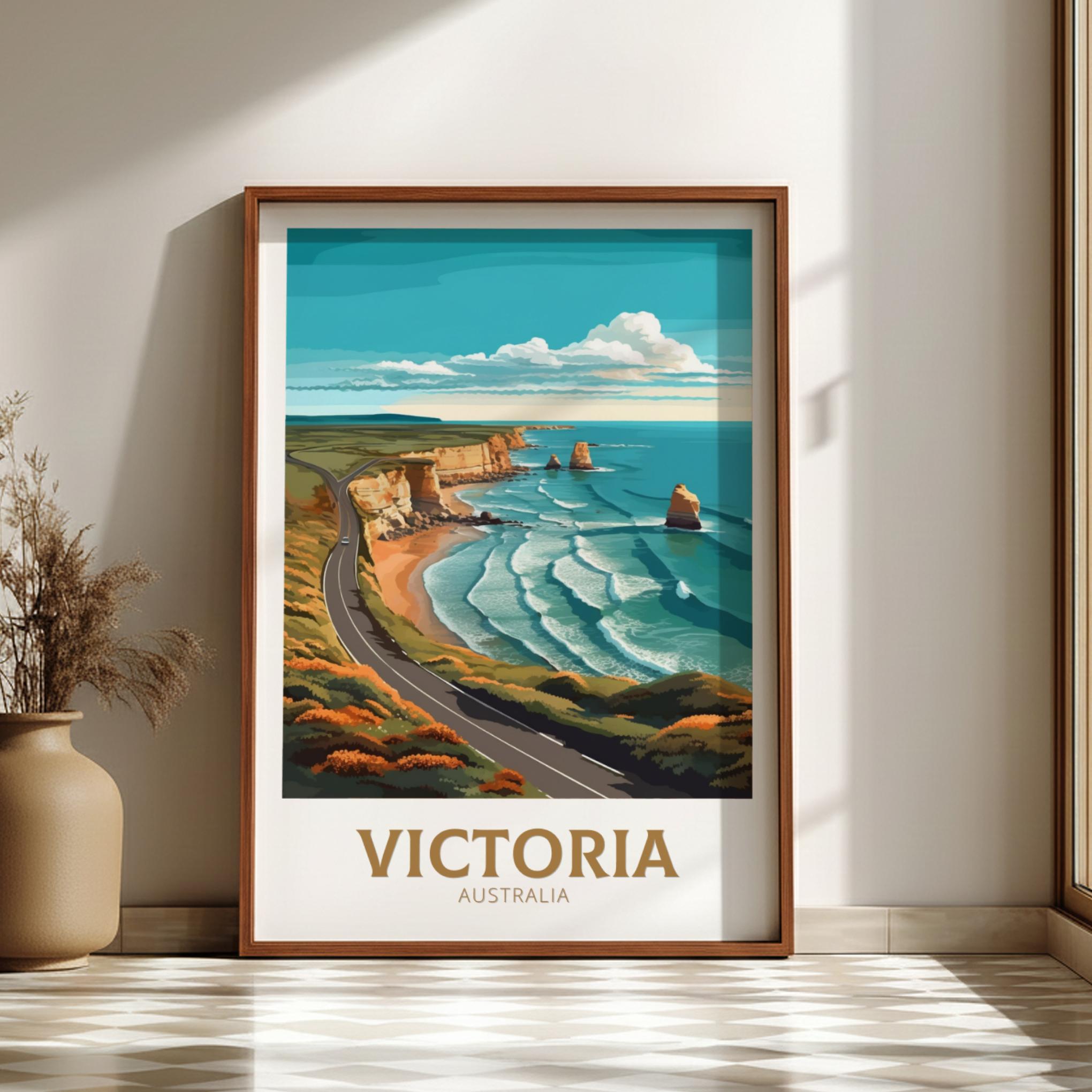 Australia VICTORIA TRAVEL ARTWORK - WALLART AUSTRALIA