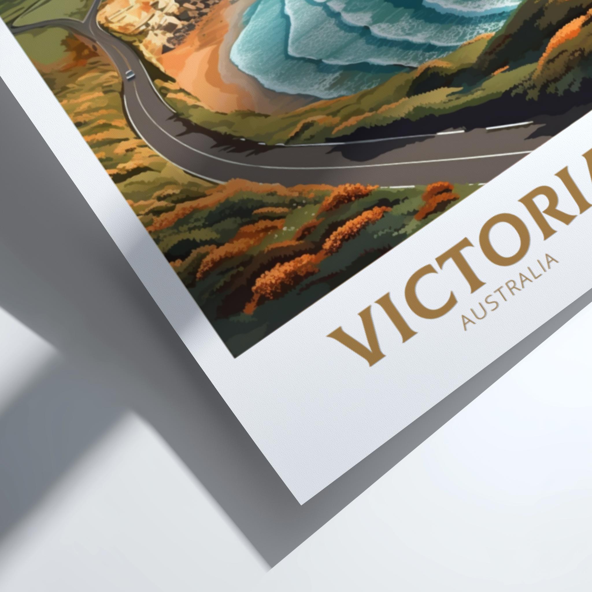 Australia VICTORIA TRAVEL ARTWORK - WALLART AUSTRALIA