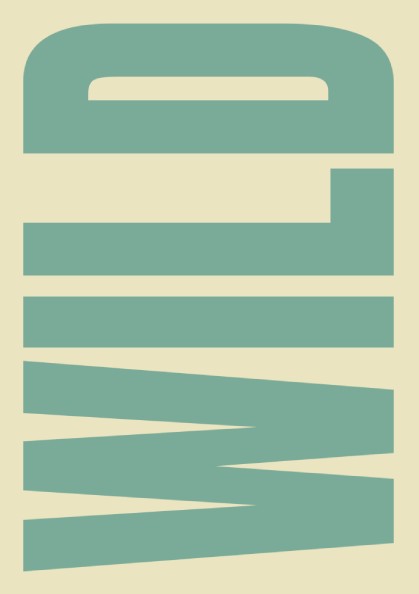 Sage green poster featuring bold typography, modern wall art for home decor