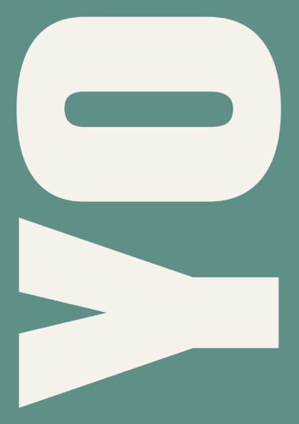 Teal abstract poster featuring bold shapes and a minimalist design, perfect for modern home decor.
