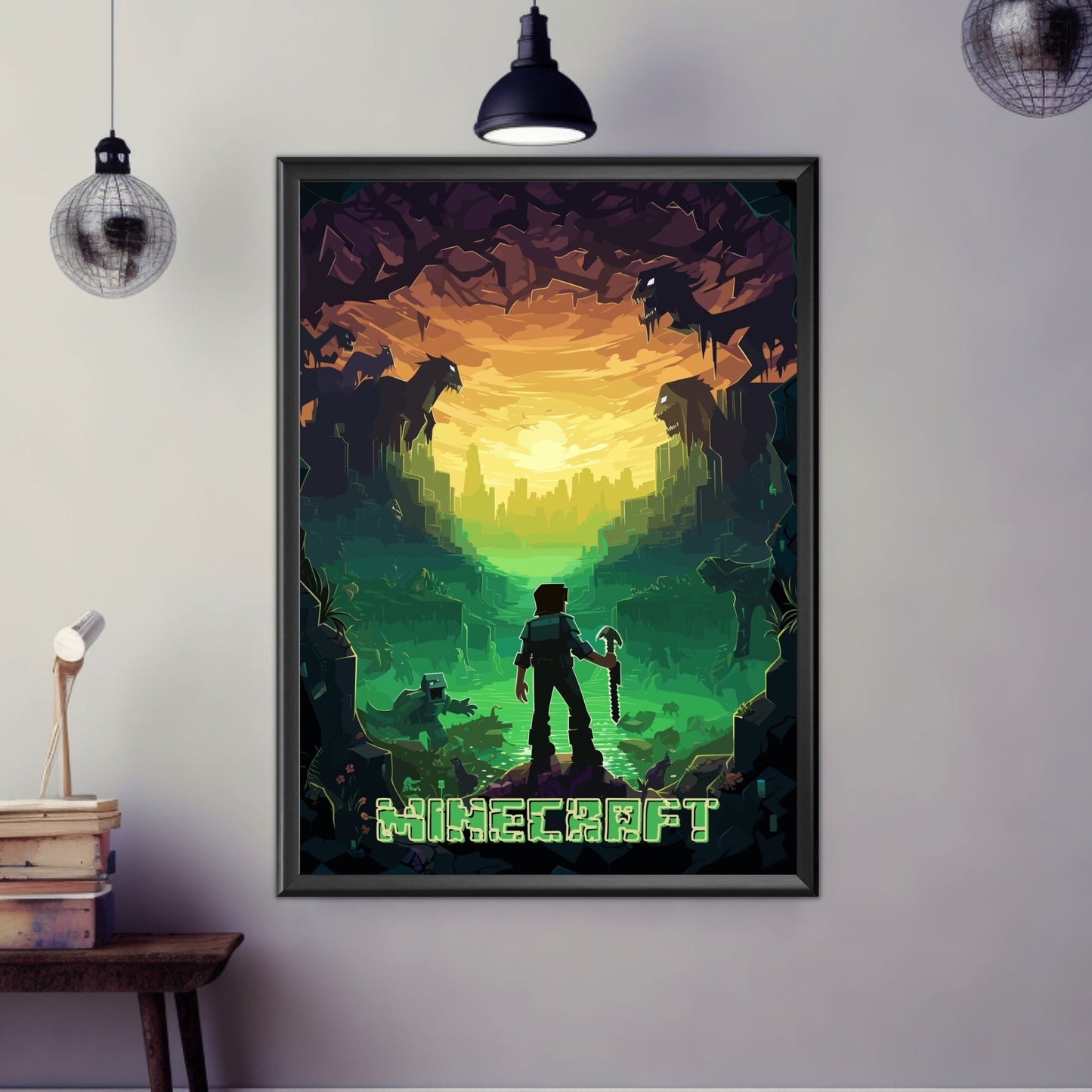 Minecraft poster