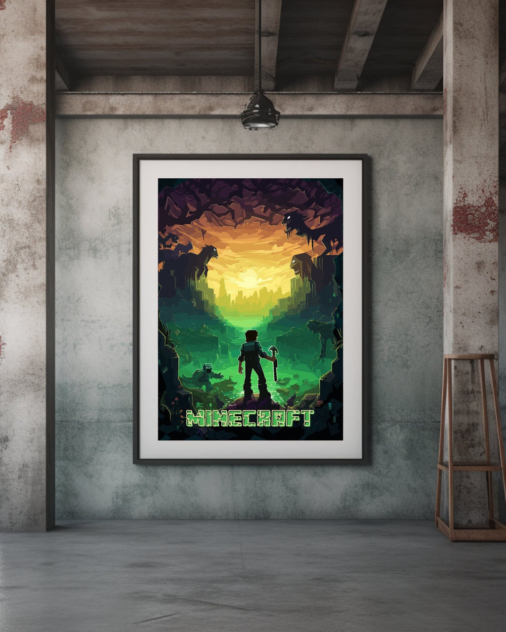 Minecraft Poster – Brighton Posters