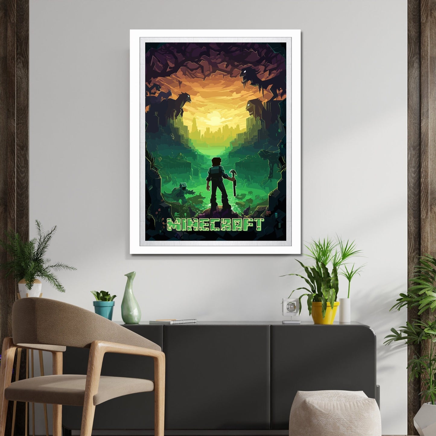 Minecraft poster