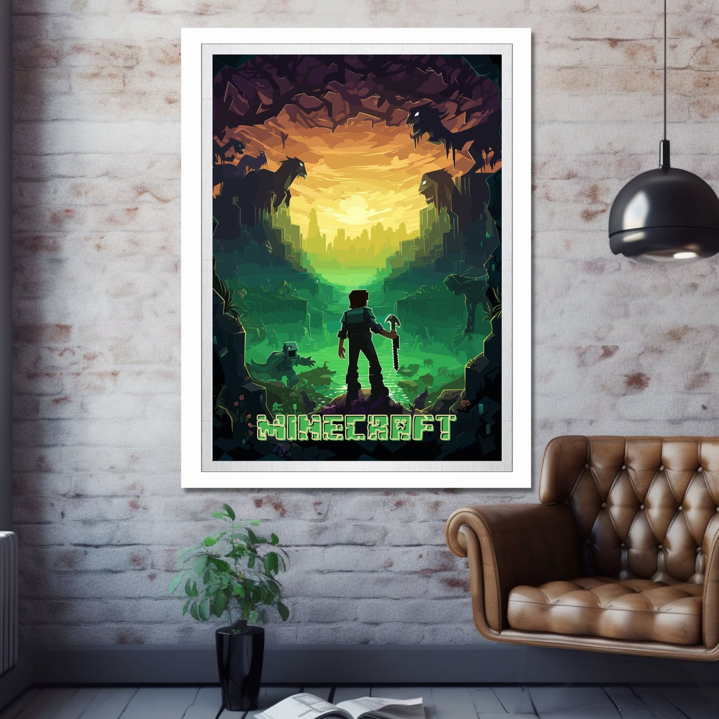 Minecraft poster