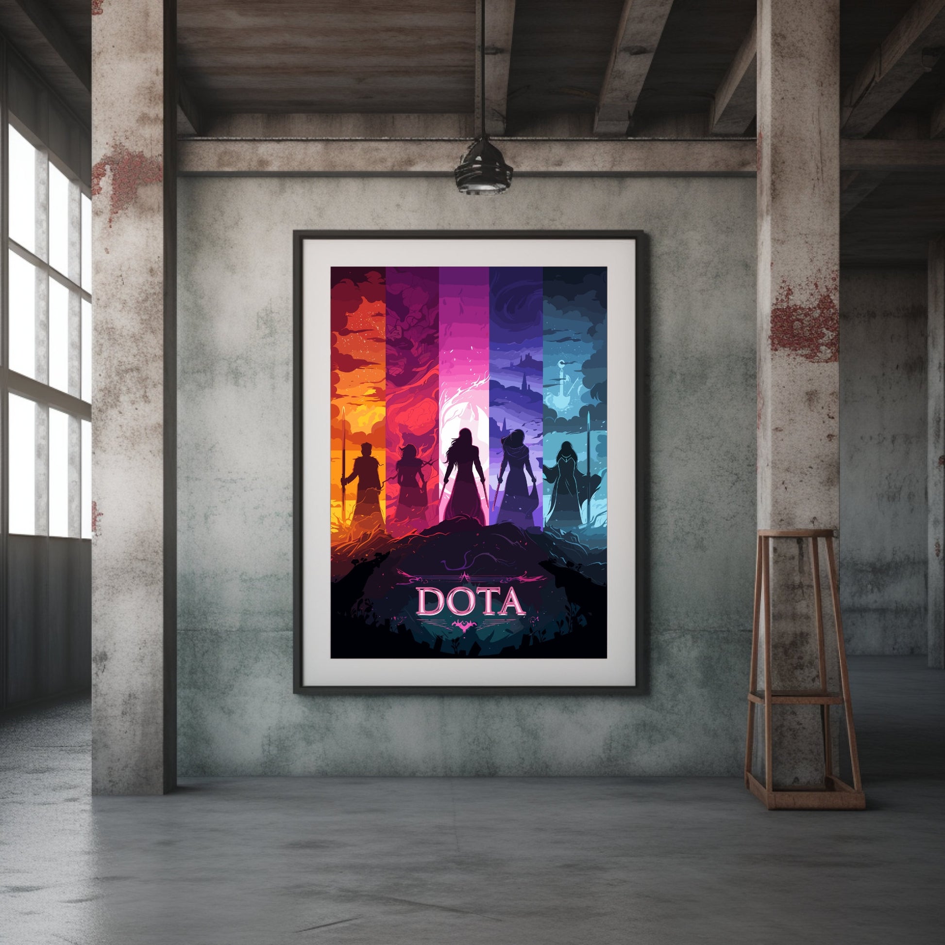 Dota poster print