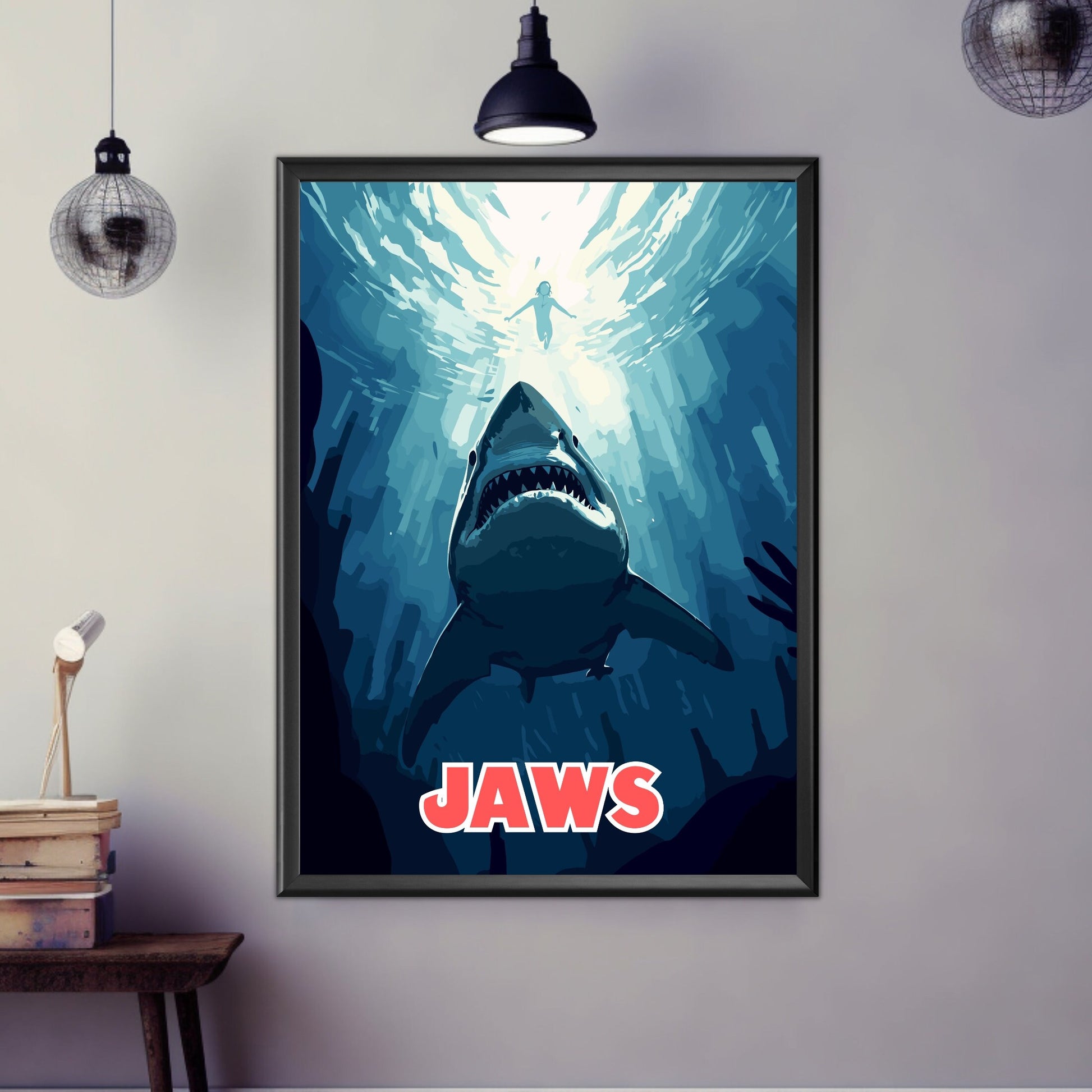 Jaws movie poster