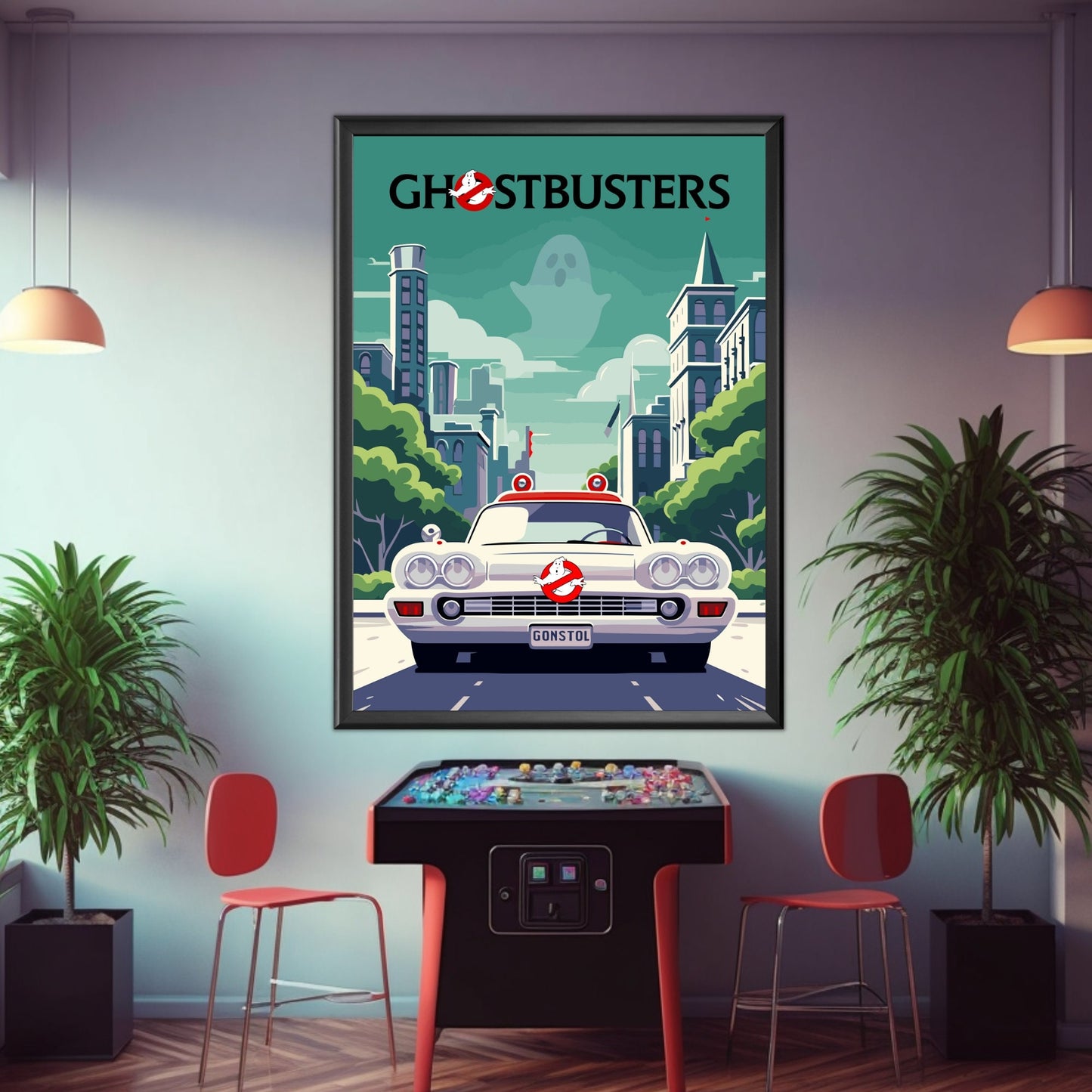 Ghostbusters poster, Ghostbusters print