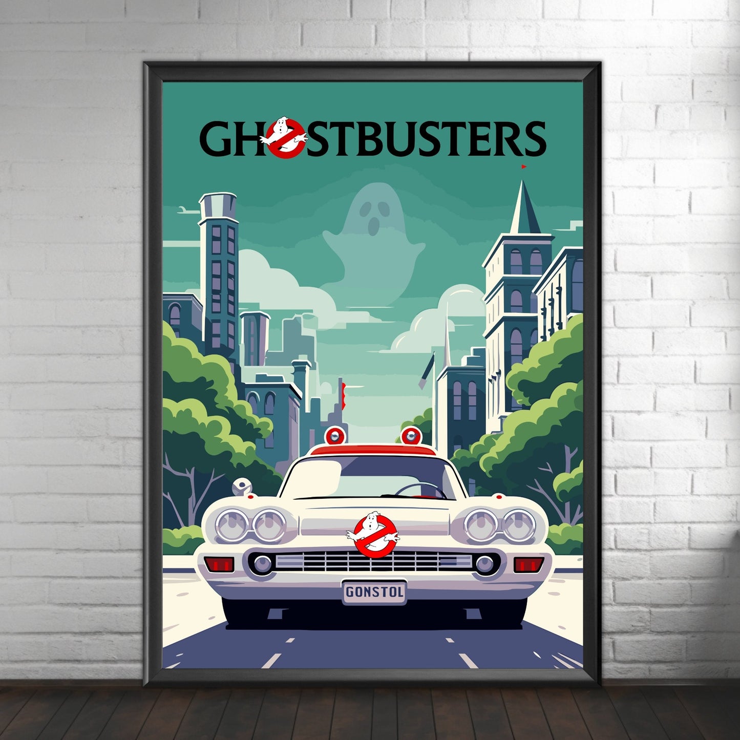 Ghostbusters poster, Ghostbusters print