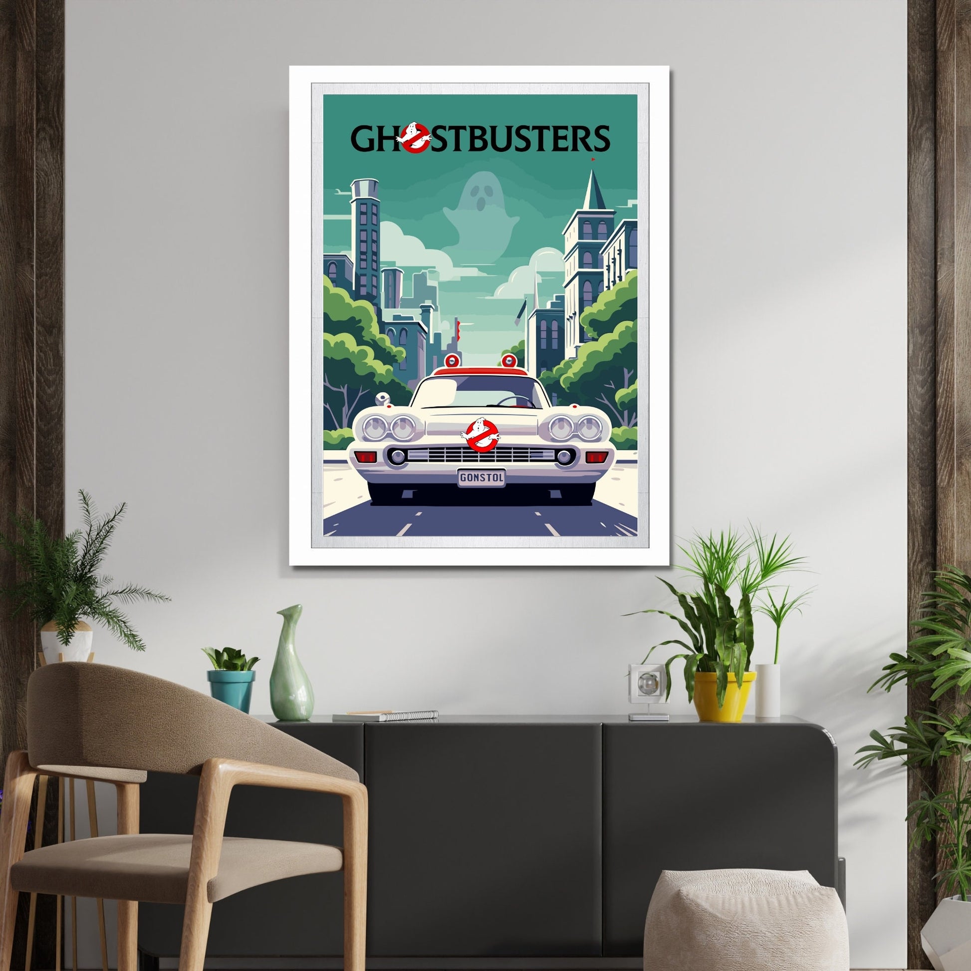 Ghostbusters poster, Ghostbusters print