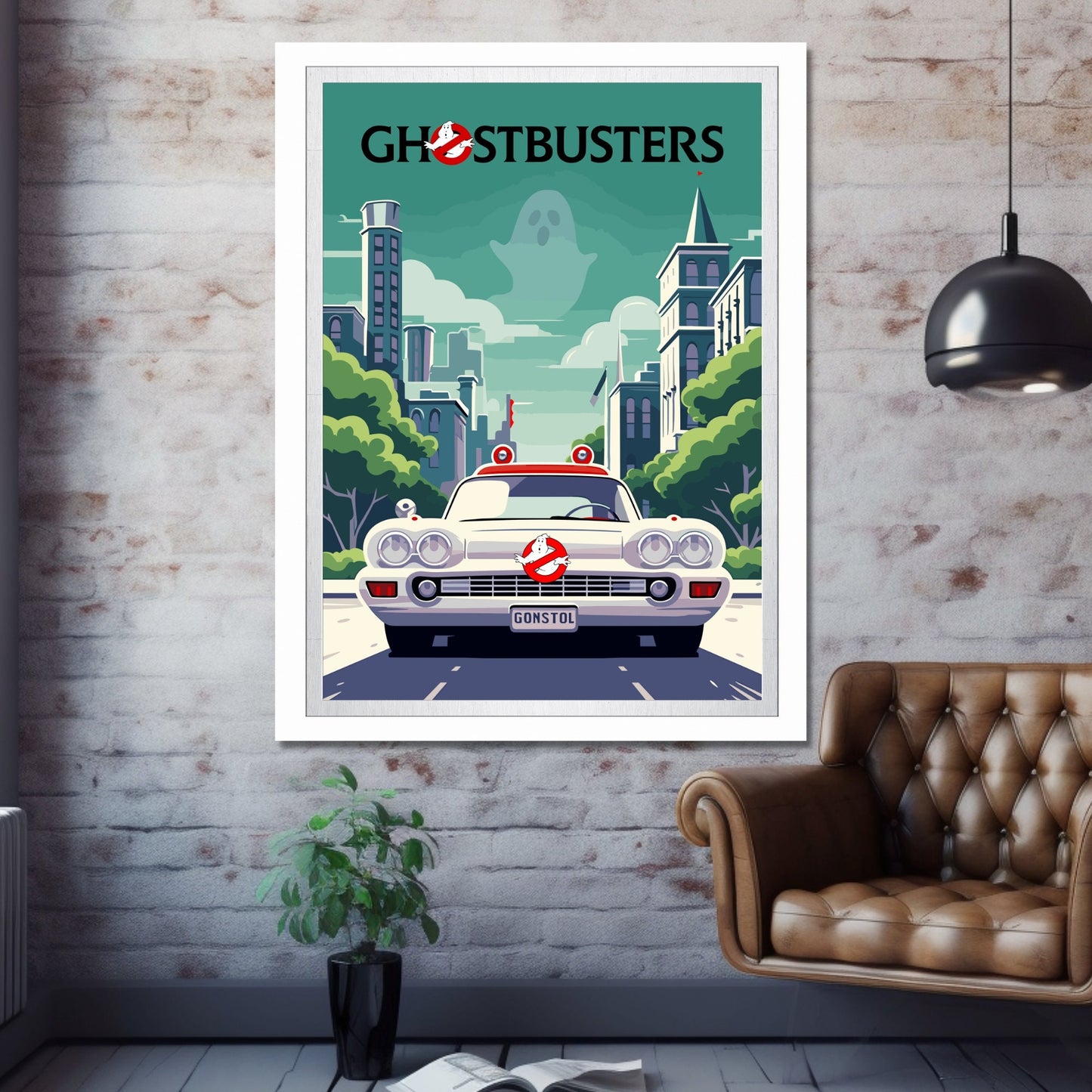 Ghostbusters poster, Ghostbusters print