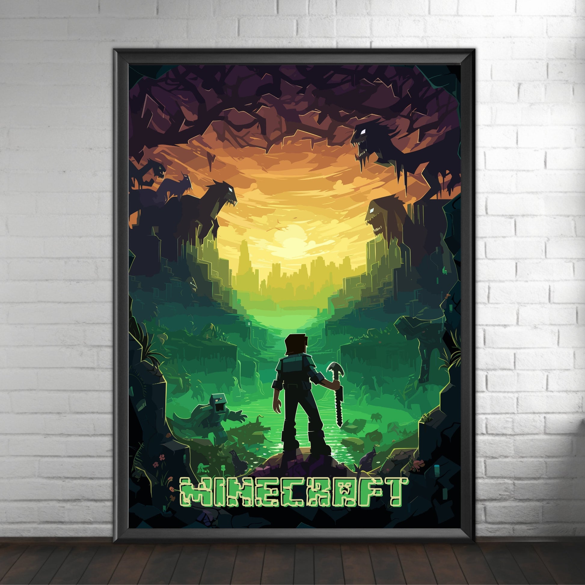 Minecraft poster