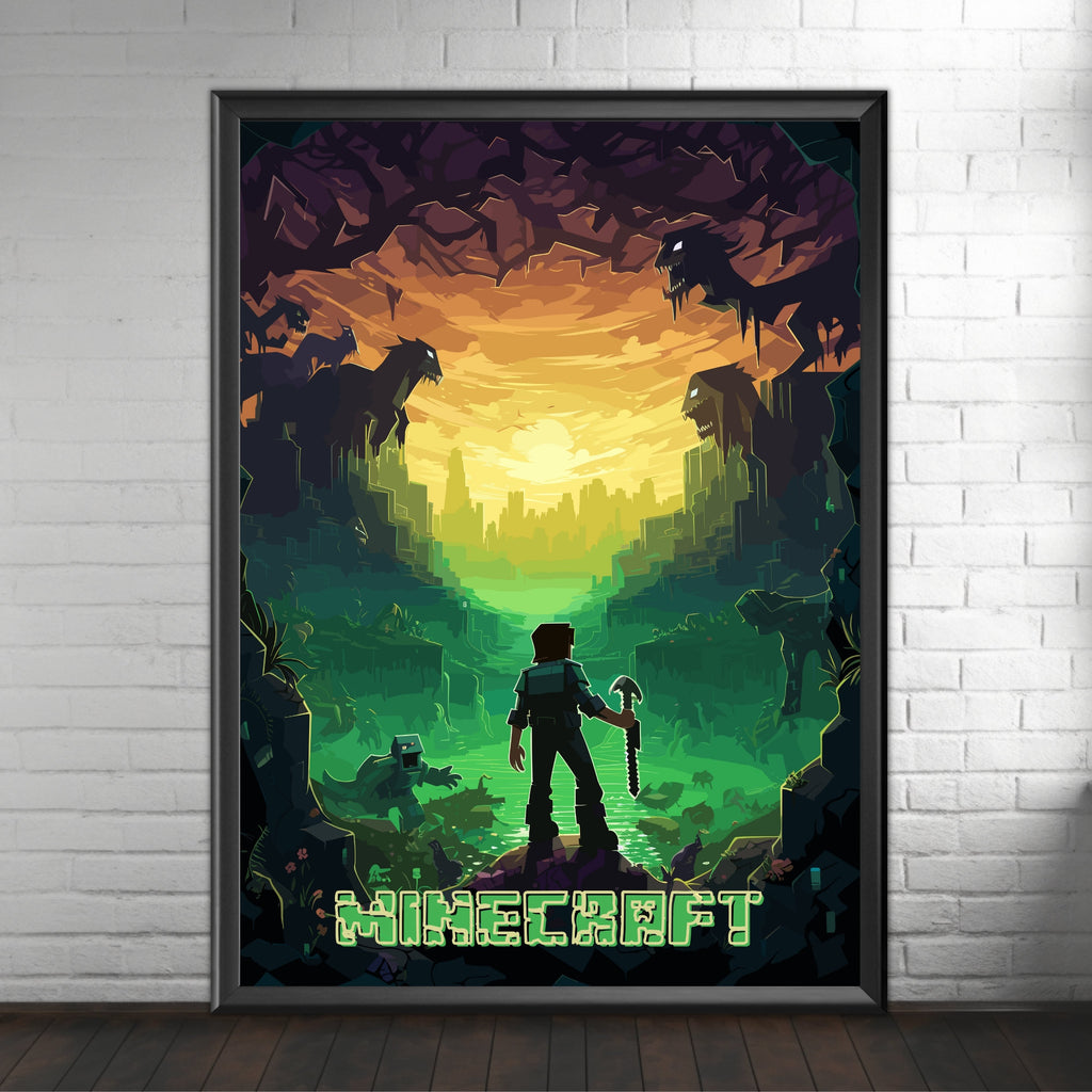 Minecraft Poster – Brighton Posters