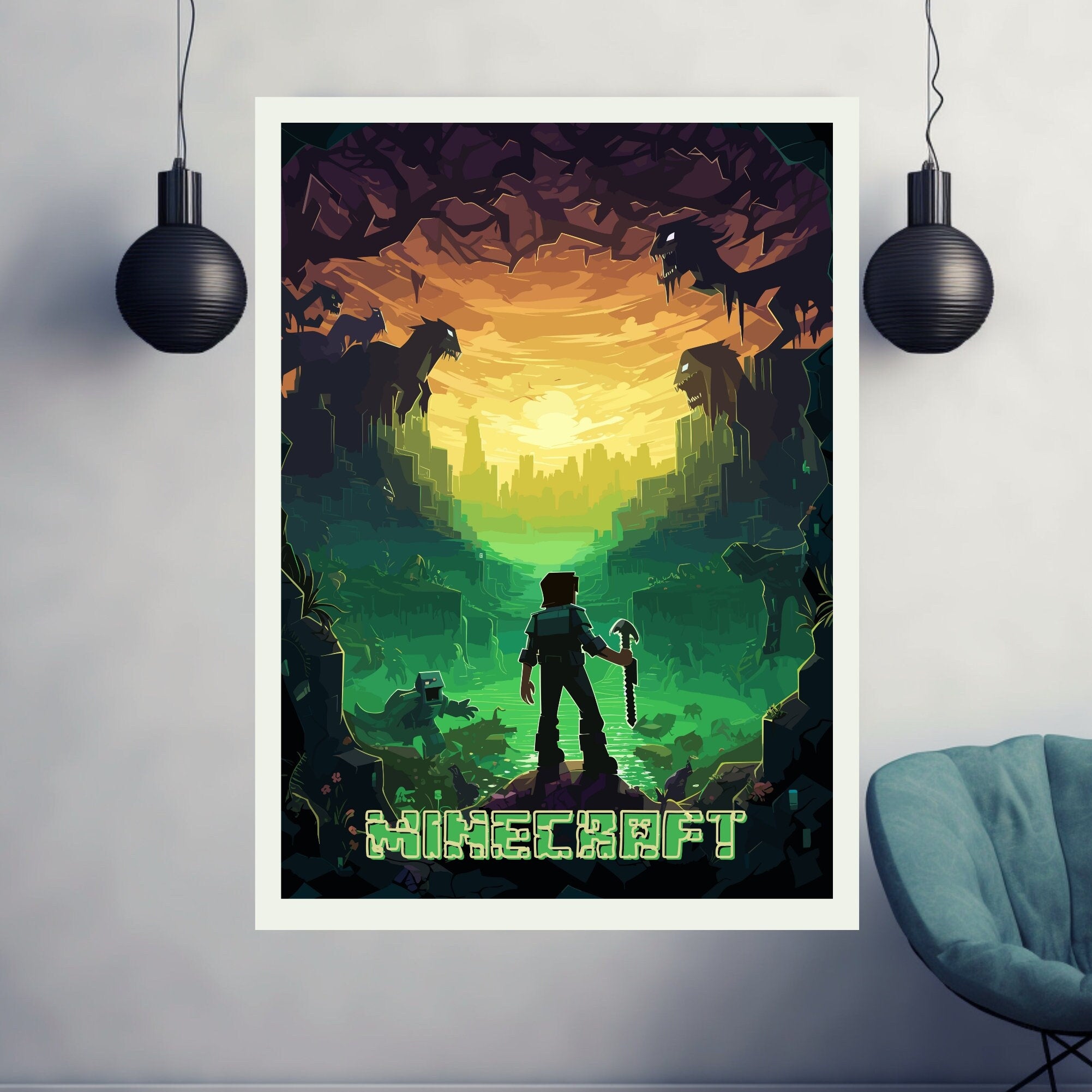 Minecraft Poster – Brighton Posters