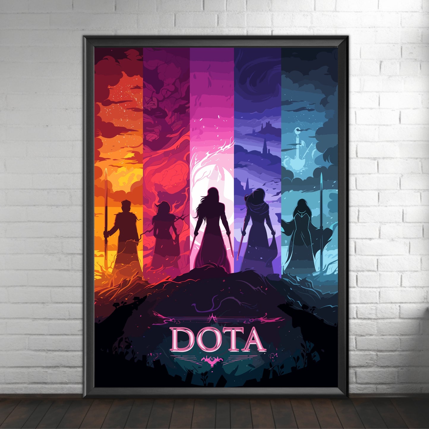 Dota poster print