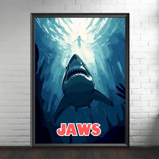 Jaws movie poster
