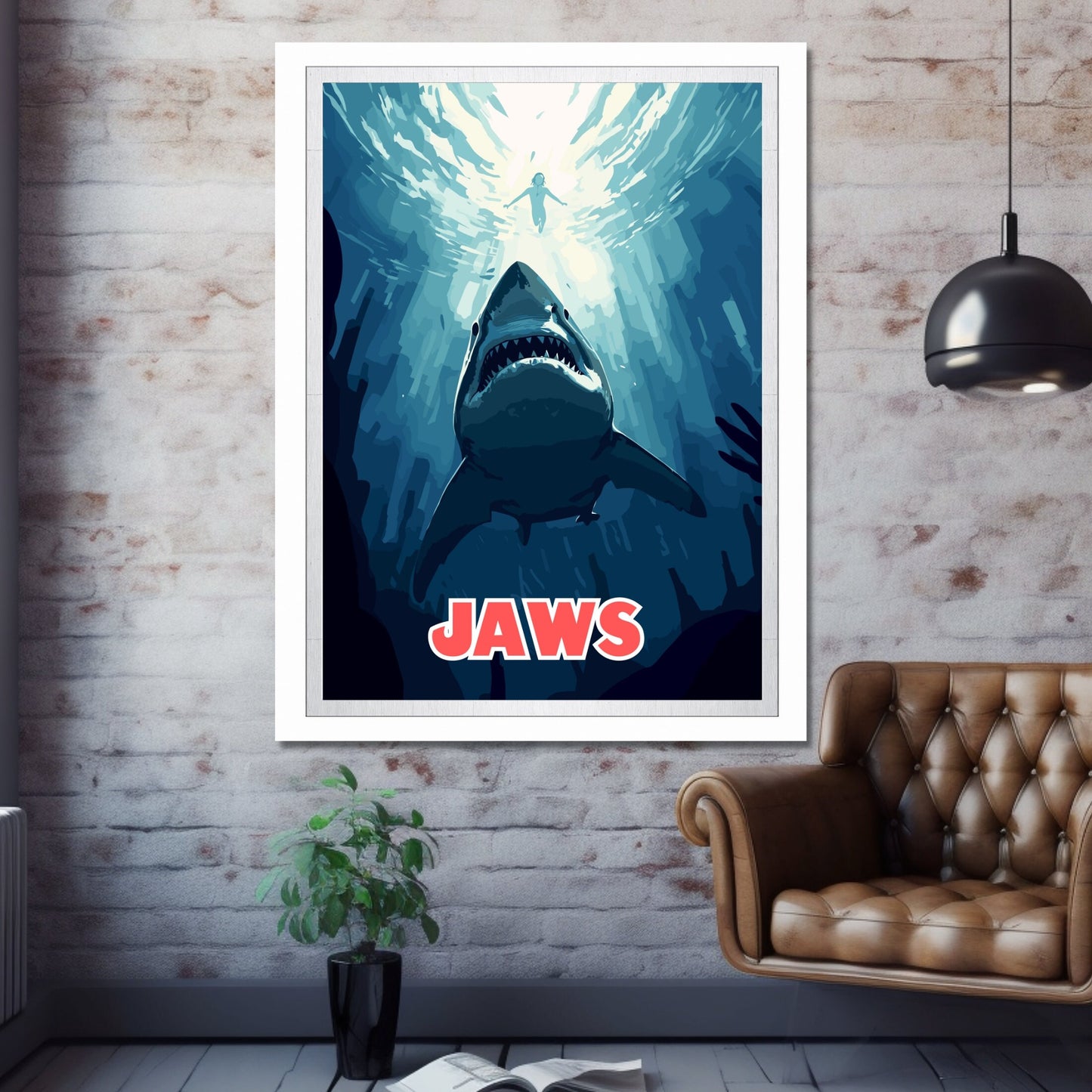 Jaws movie poster