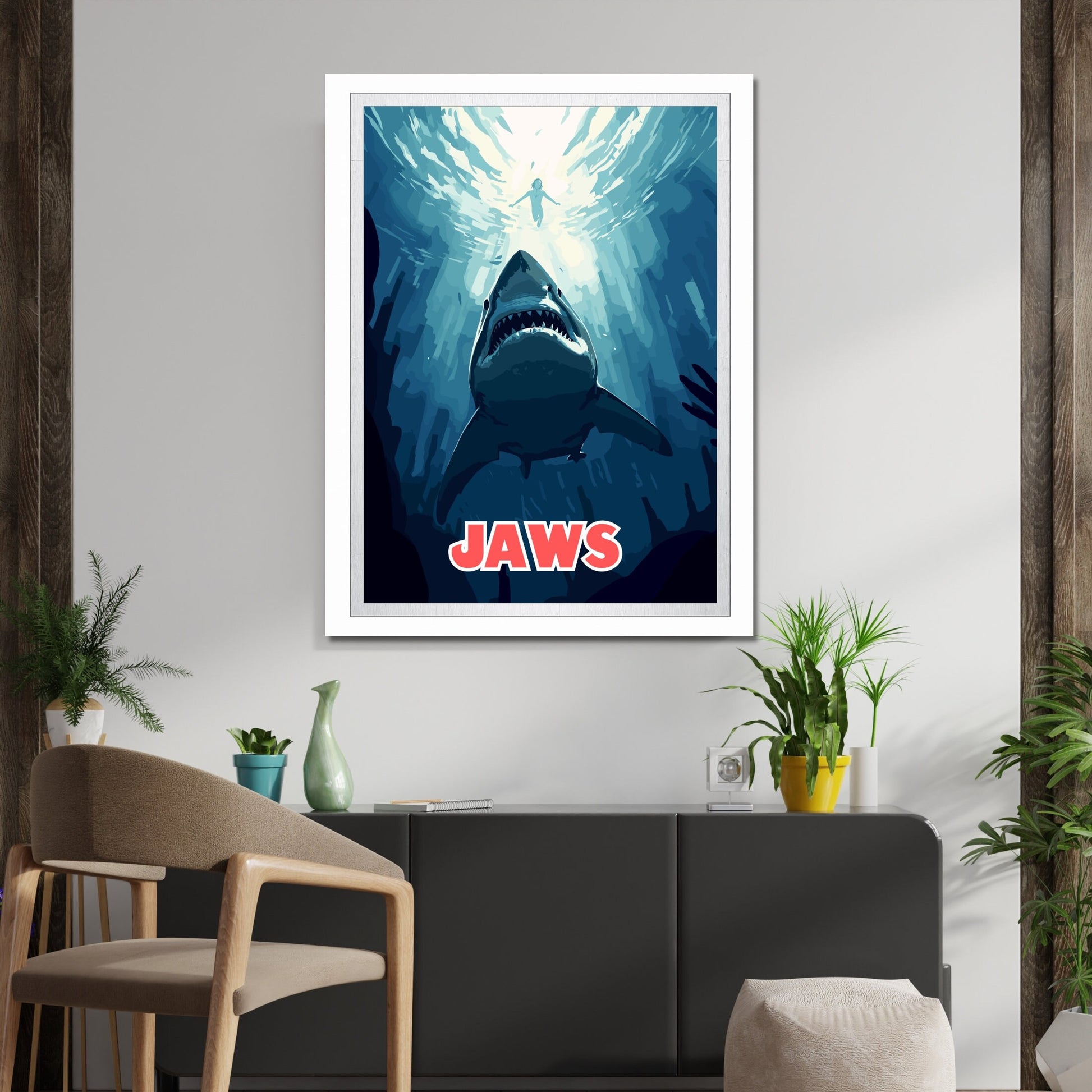 Jaws movie poster