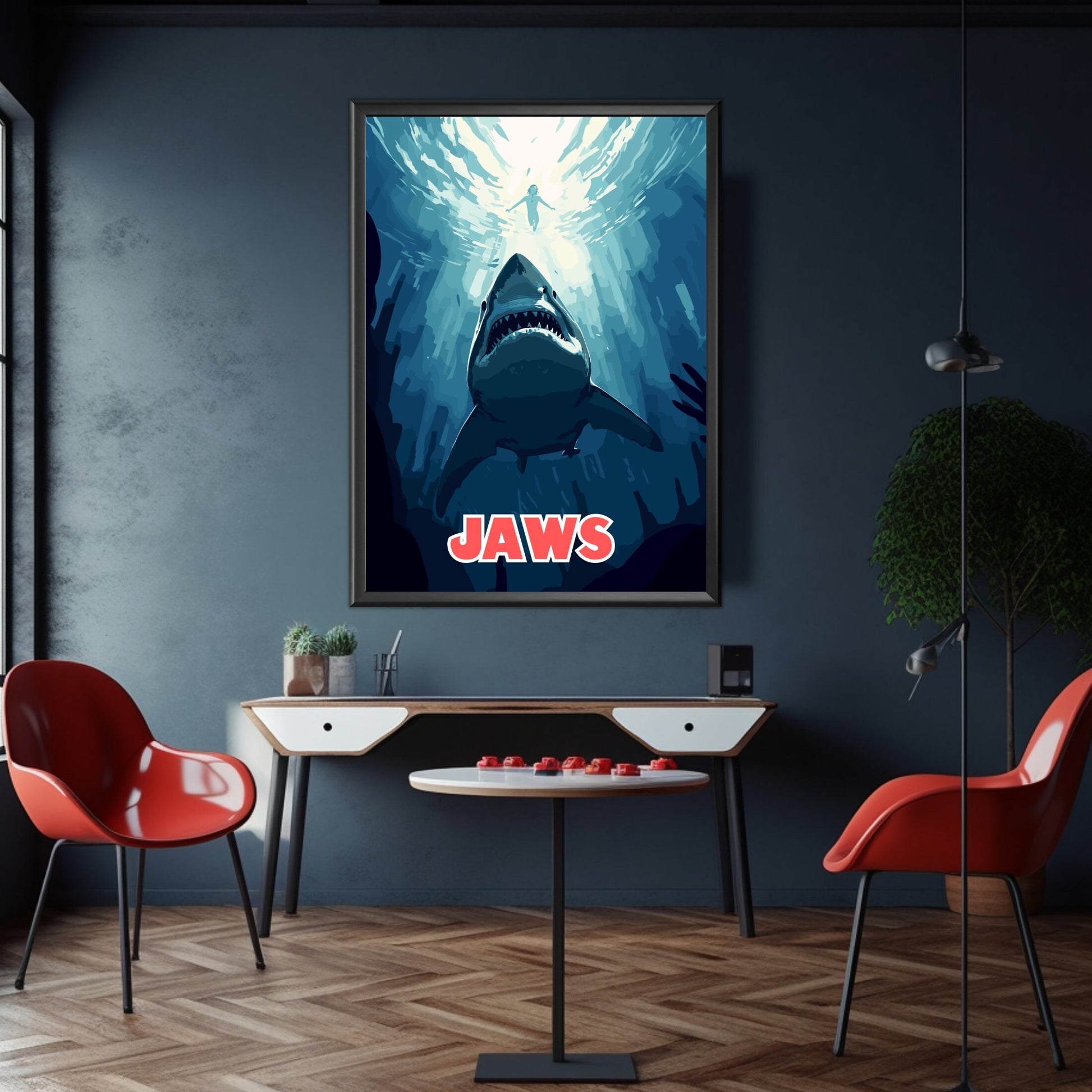 Jaws movie poster