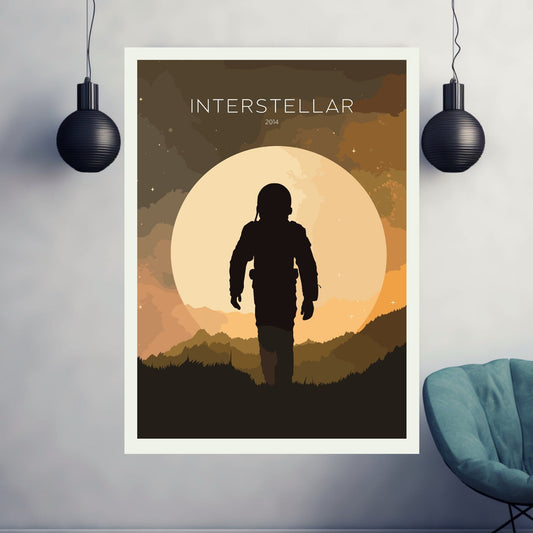 Interstellar poster print