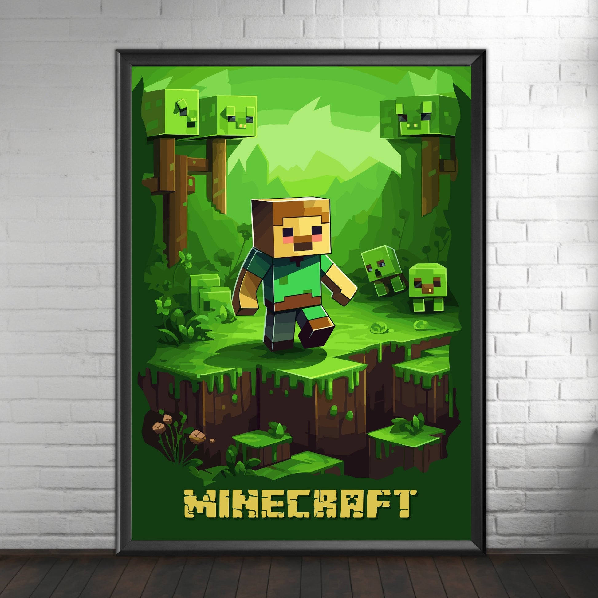 Minecraft poster