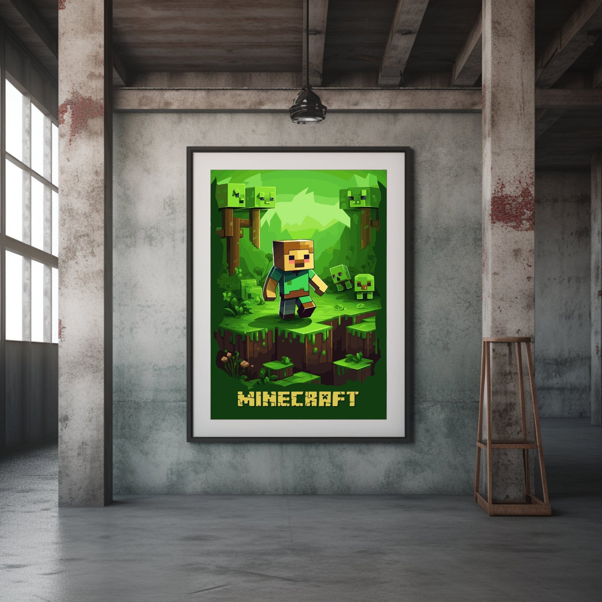 Minecraft poster