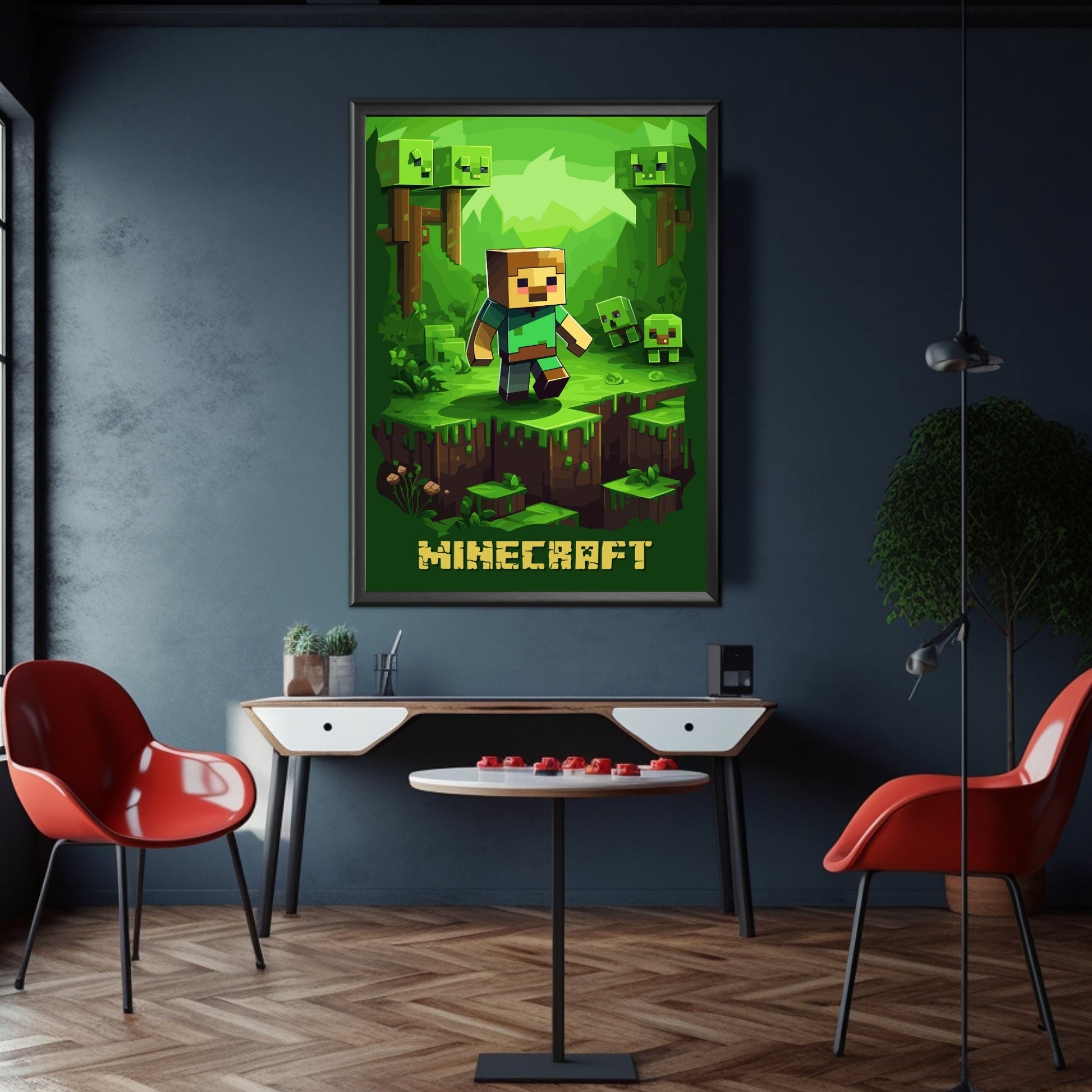 Minecraft poster