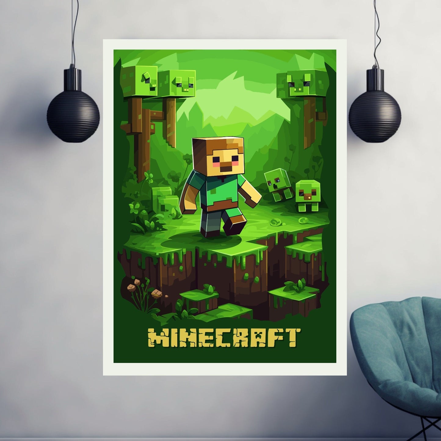 Minecraft poster
