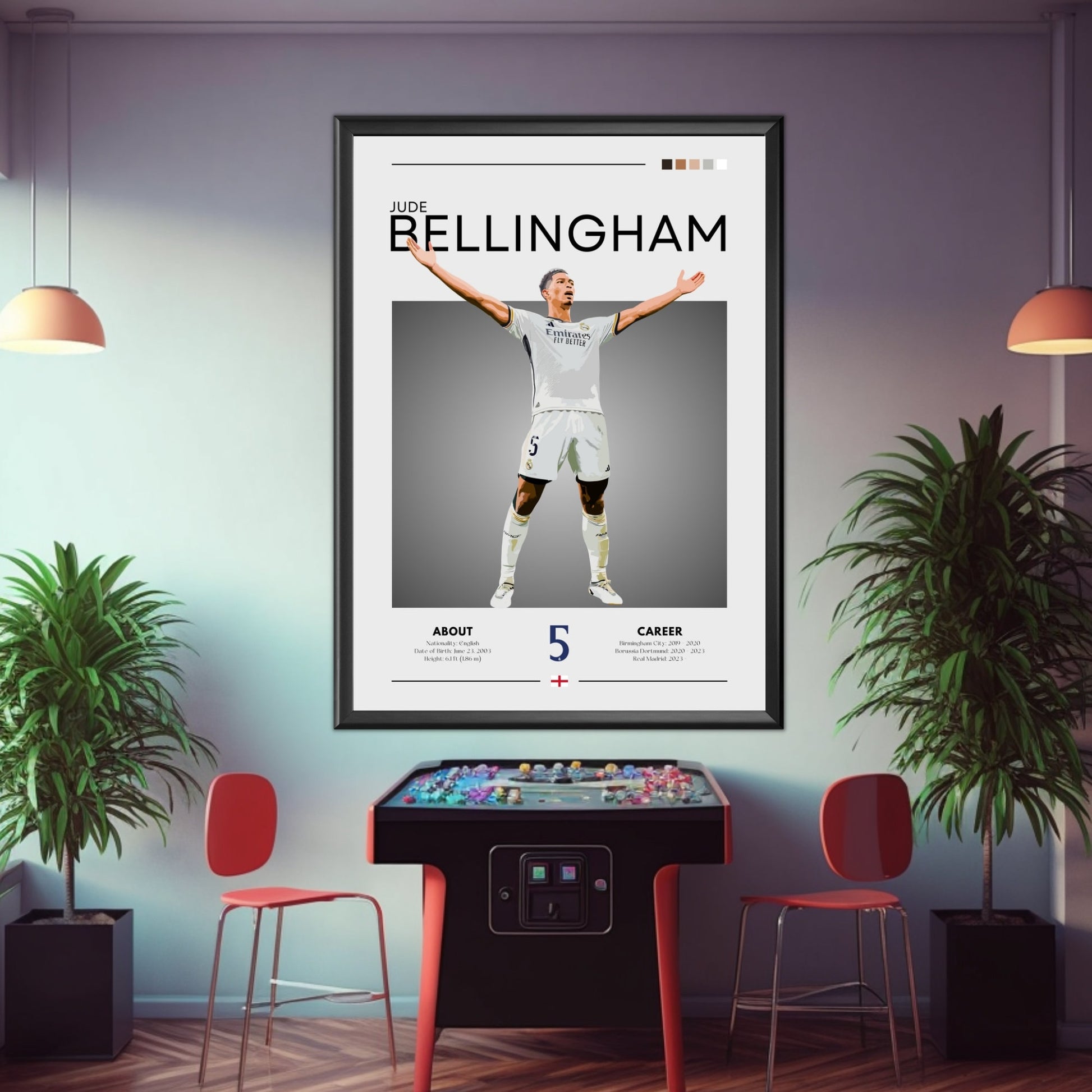 Jude Bellingham Real Madrid Poster