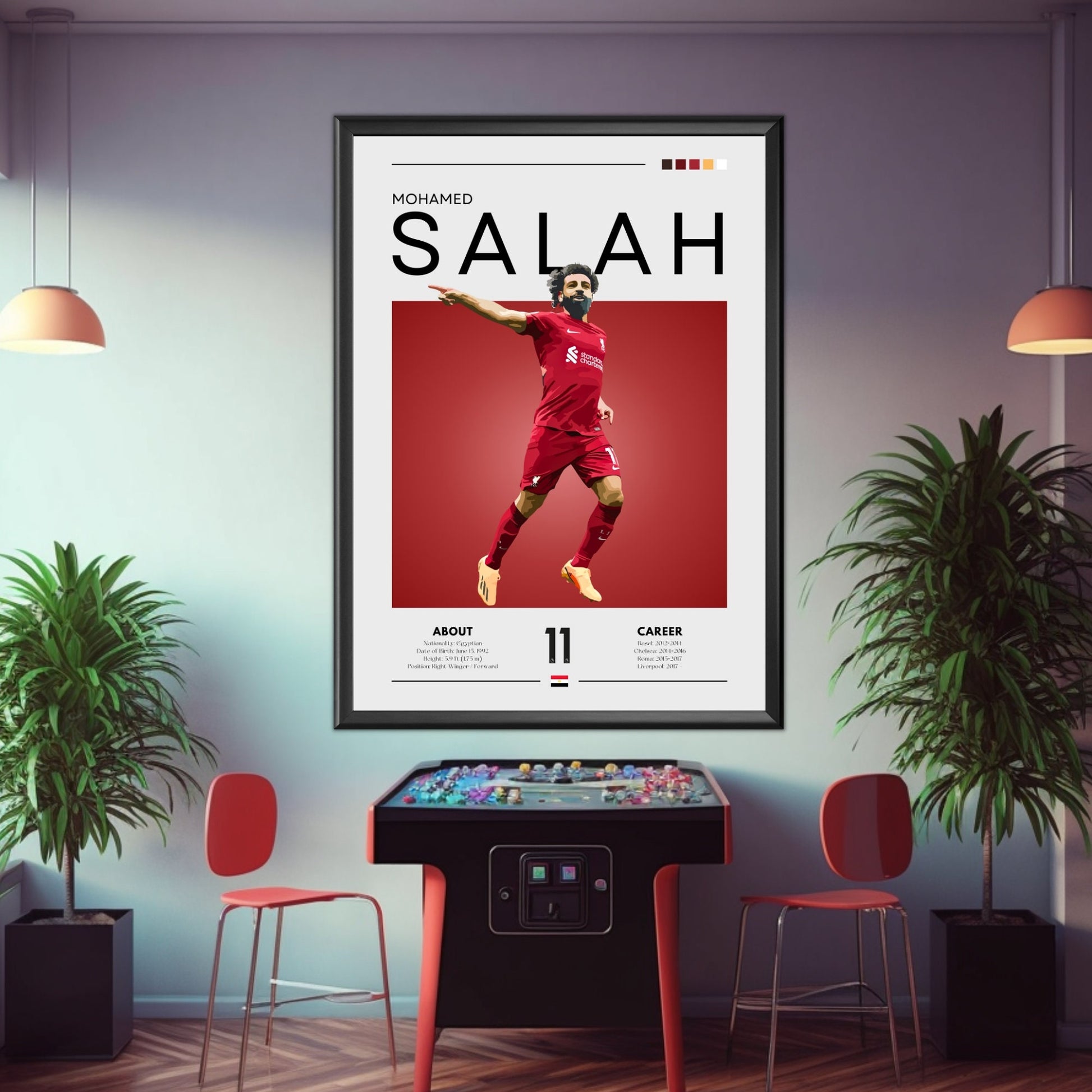 Mo Salah poster