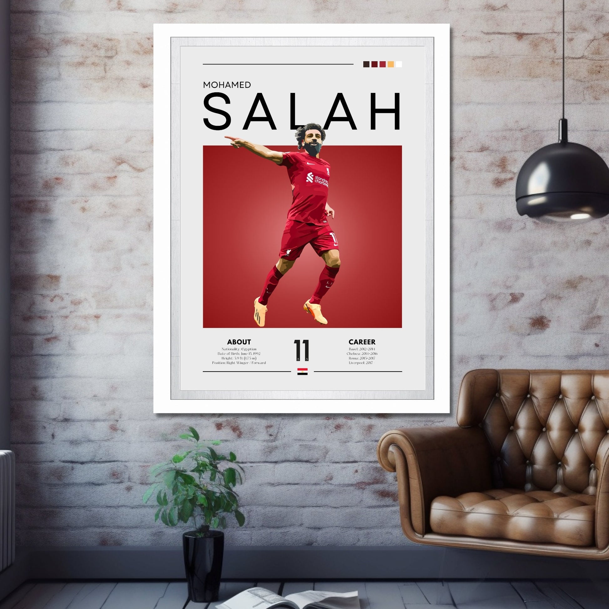 Mo Salah poster