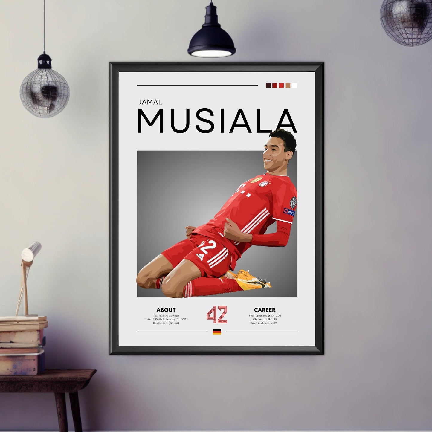 Jamal Musiala Poster