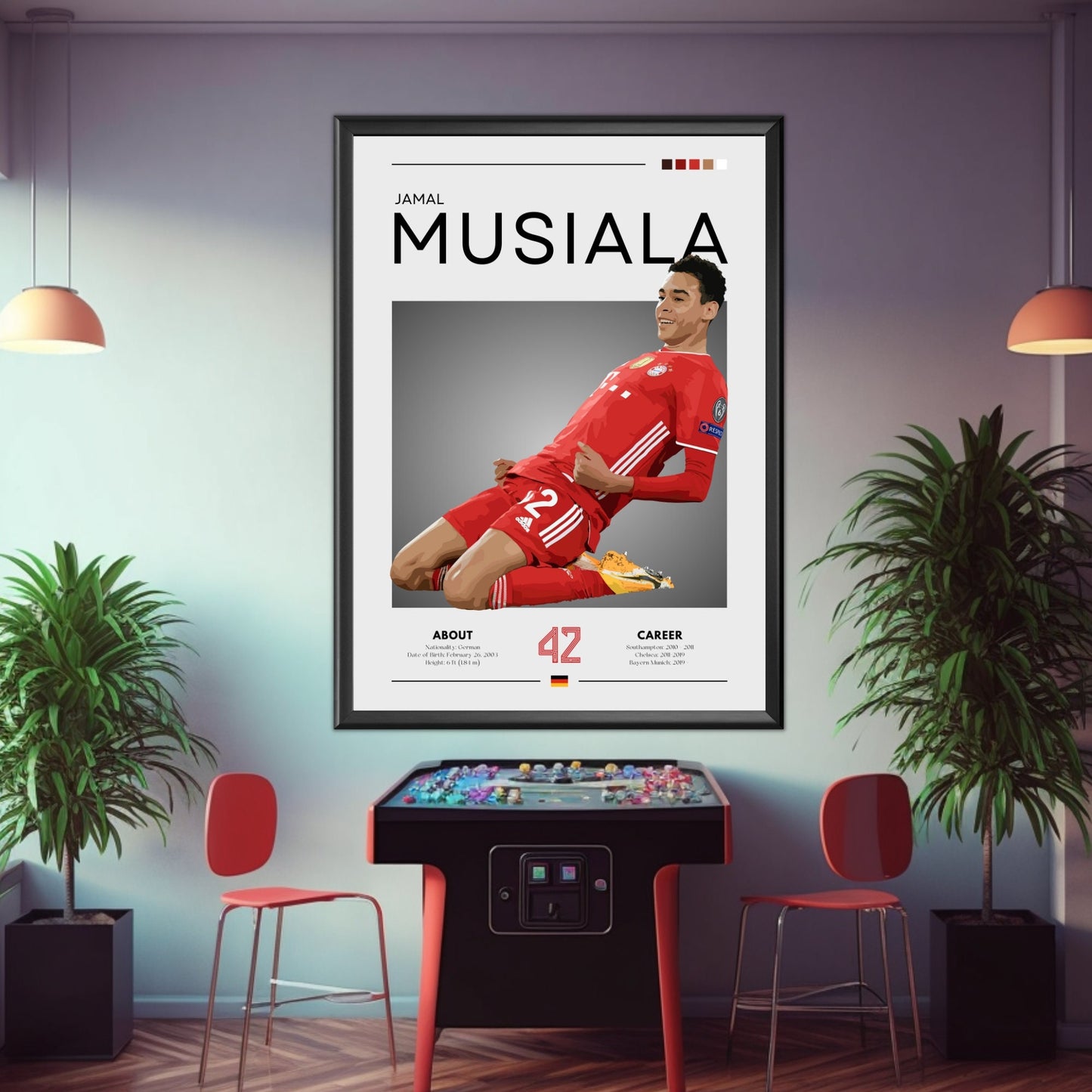 Jamal Musiala Poster