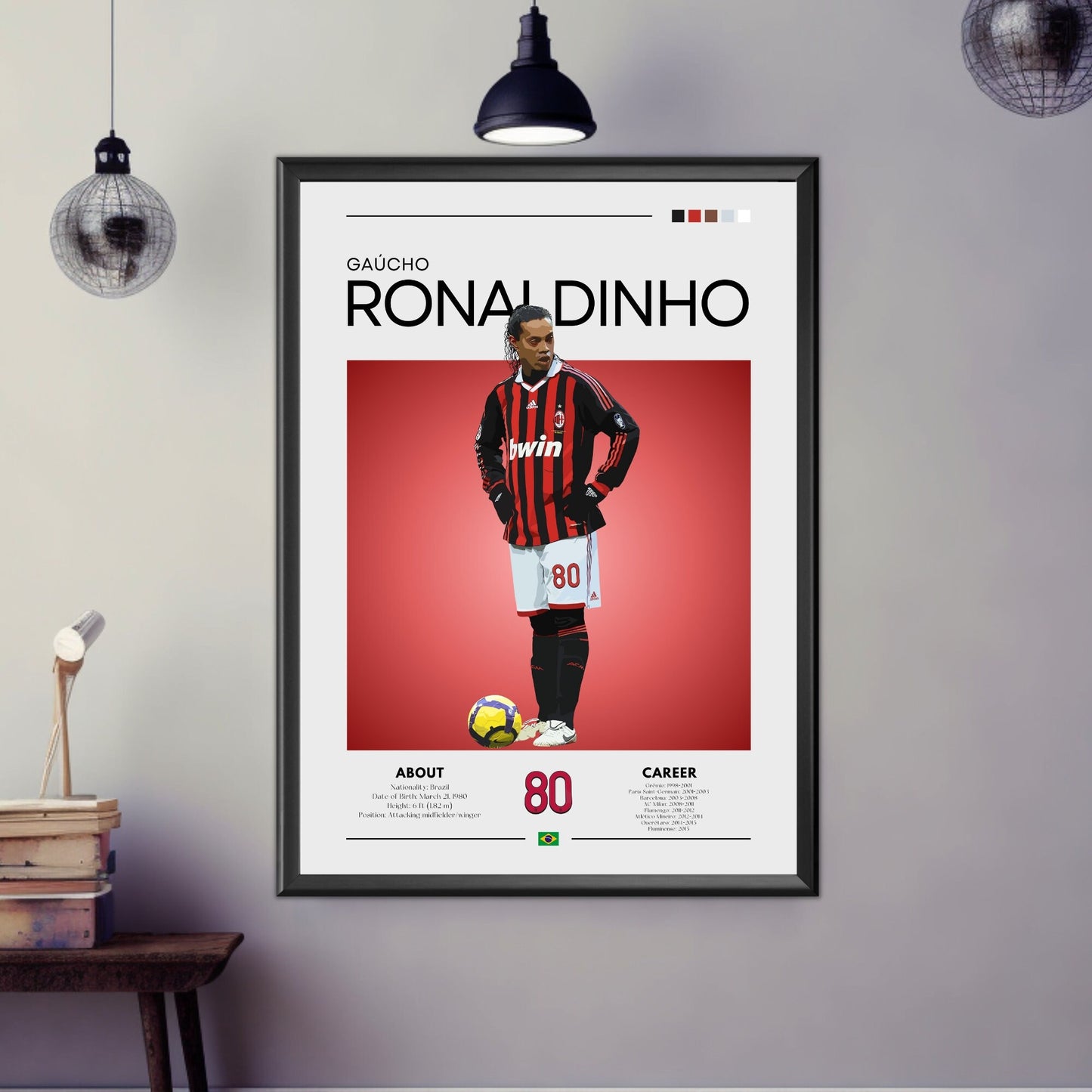 Ronaldinho poster