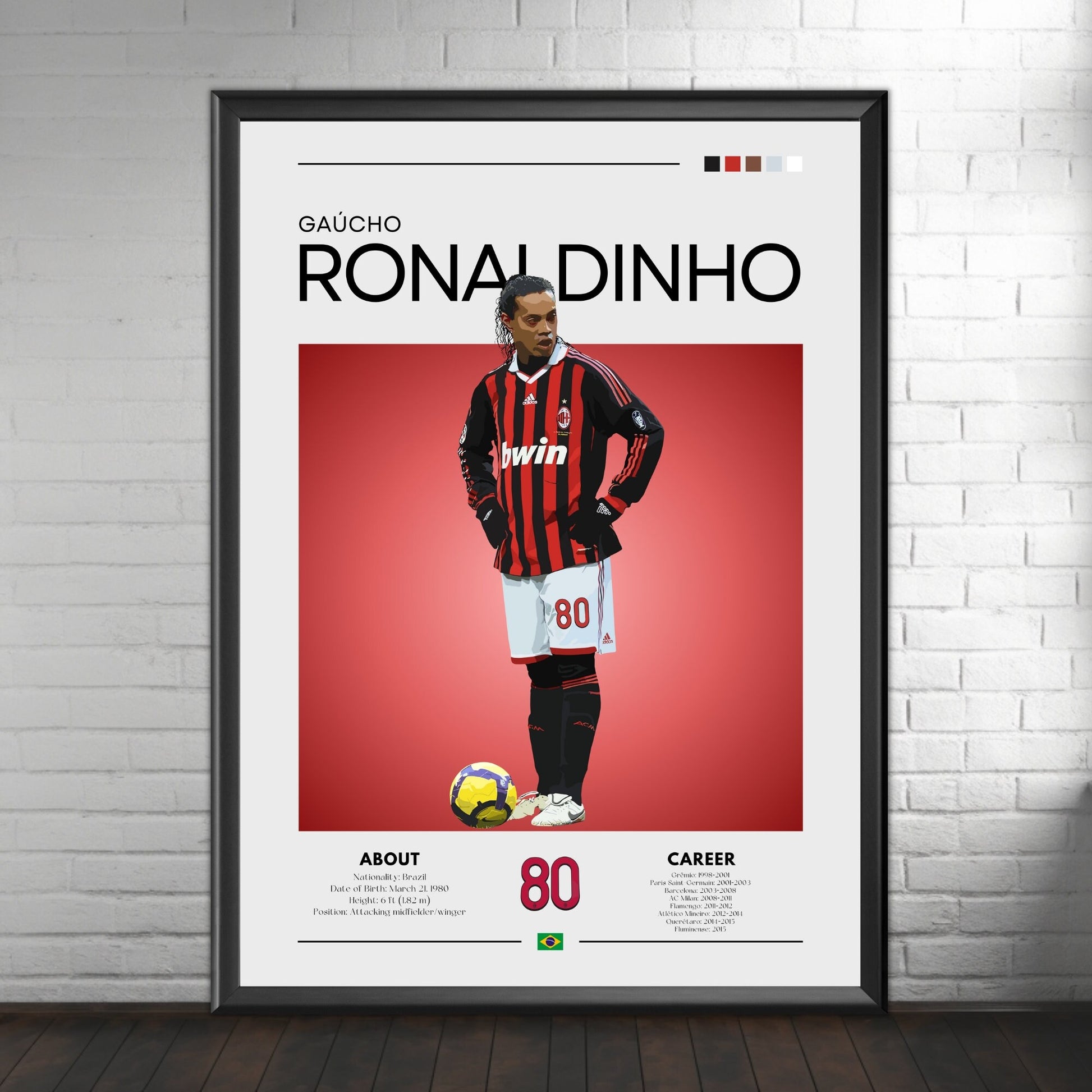 Ronaldinho poster