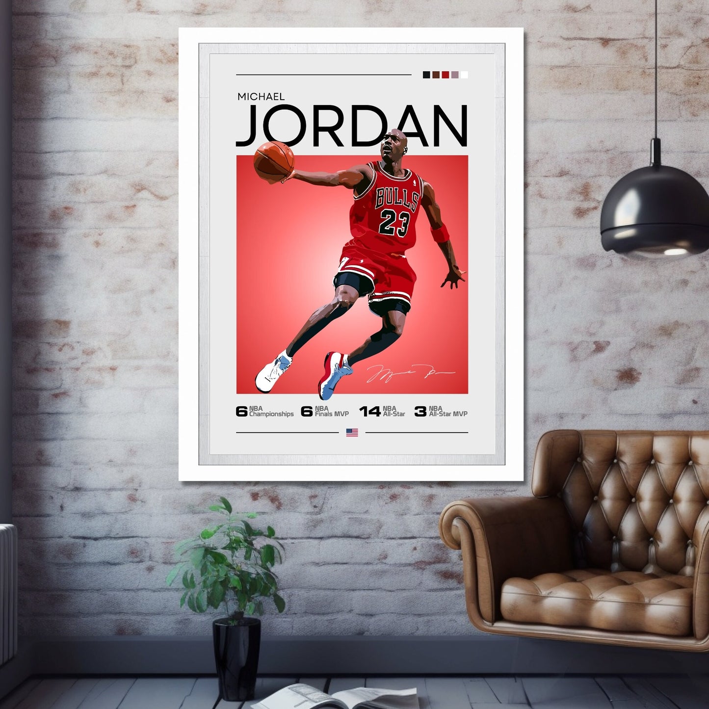 Michael Jordan poster