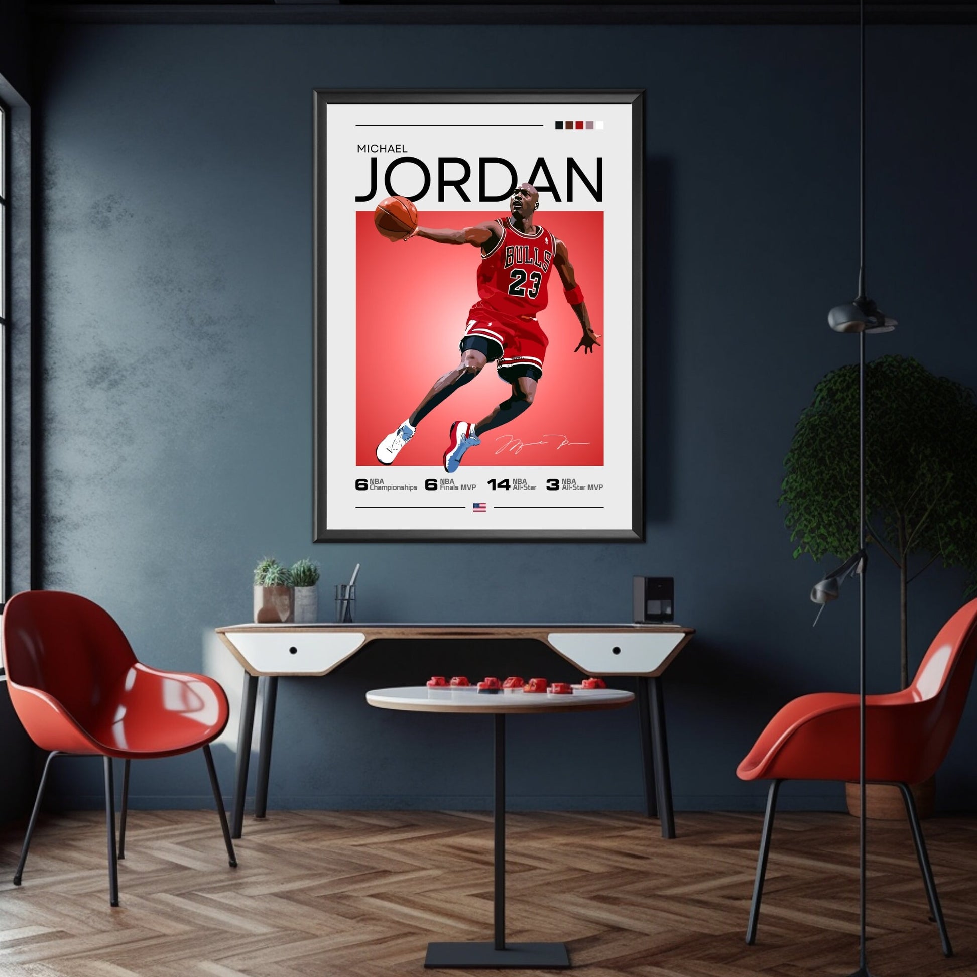 Michael Jordan poster