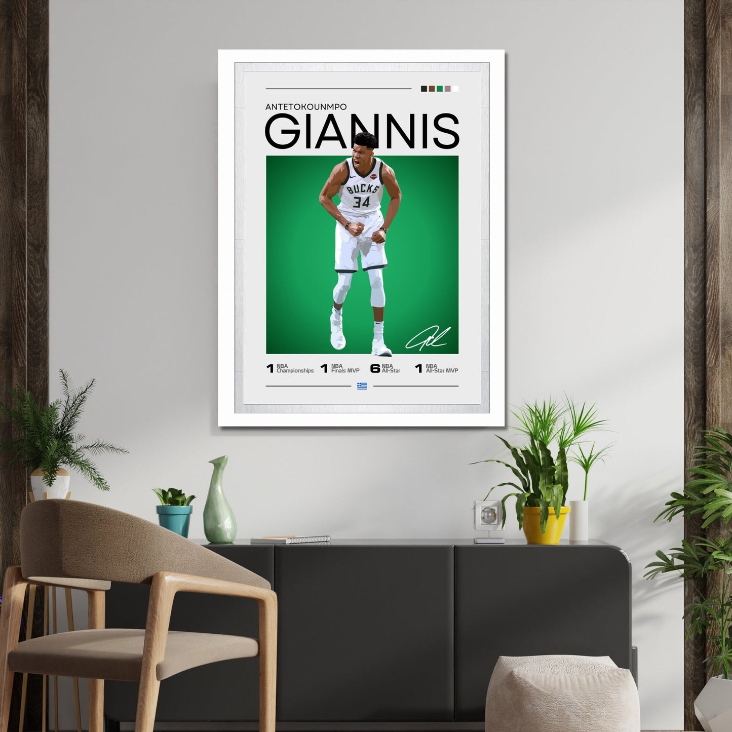 Giannis Antetokounmpo poster