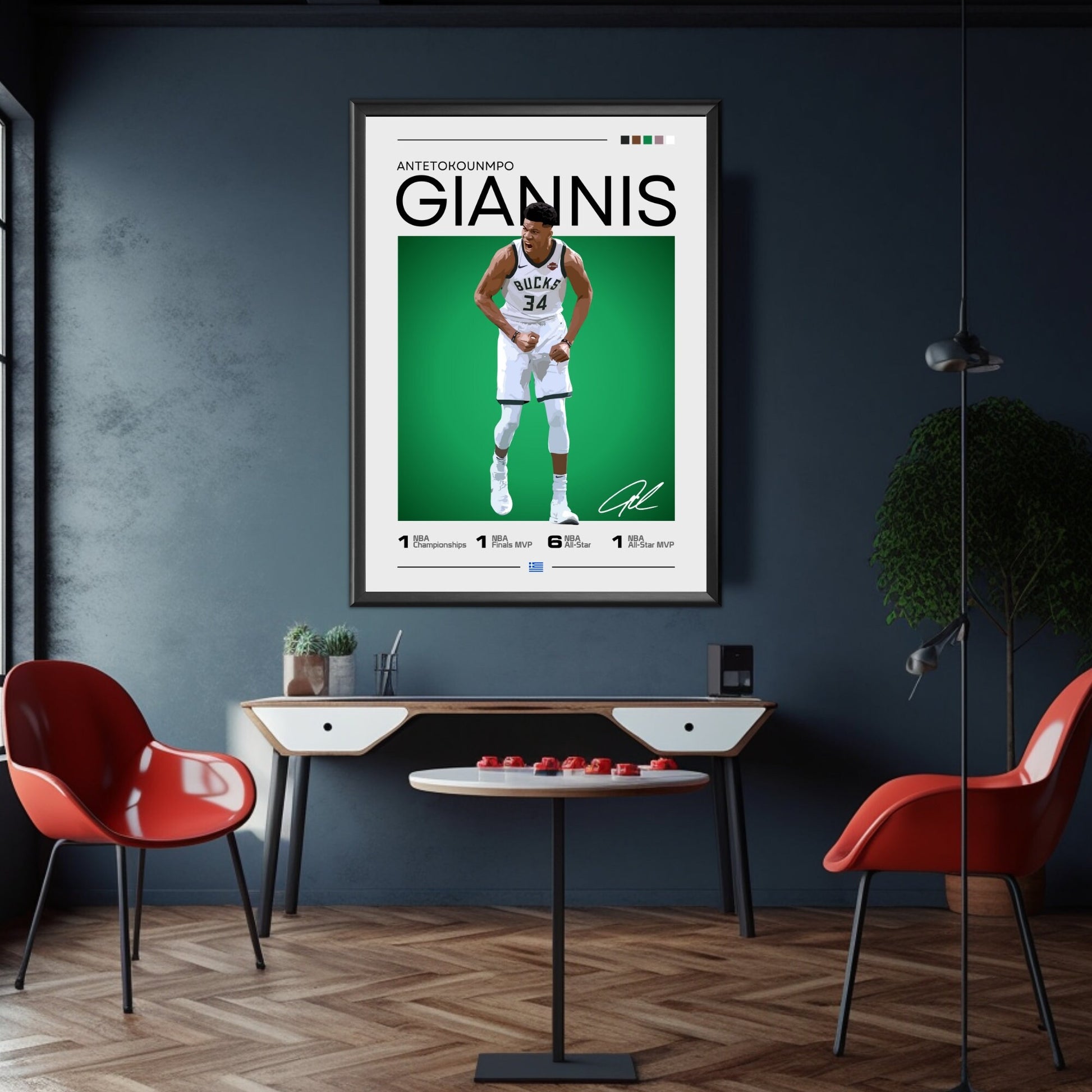 Giannis Antetokounmpo poster