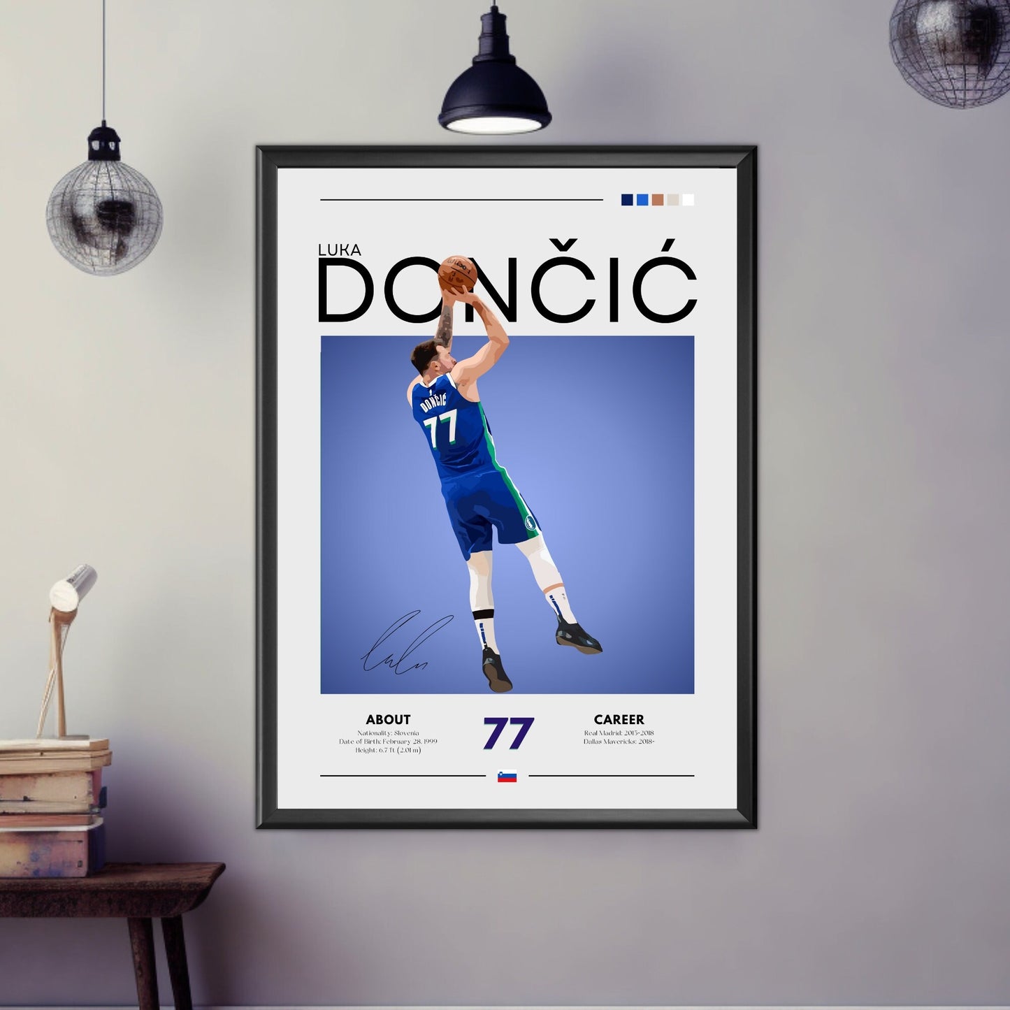 Luka Doncic Poster