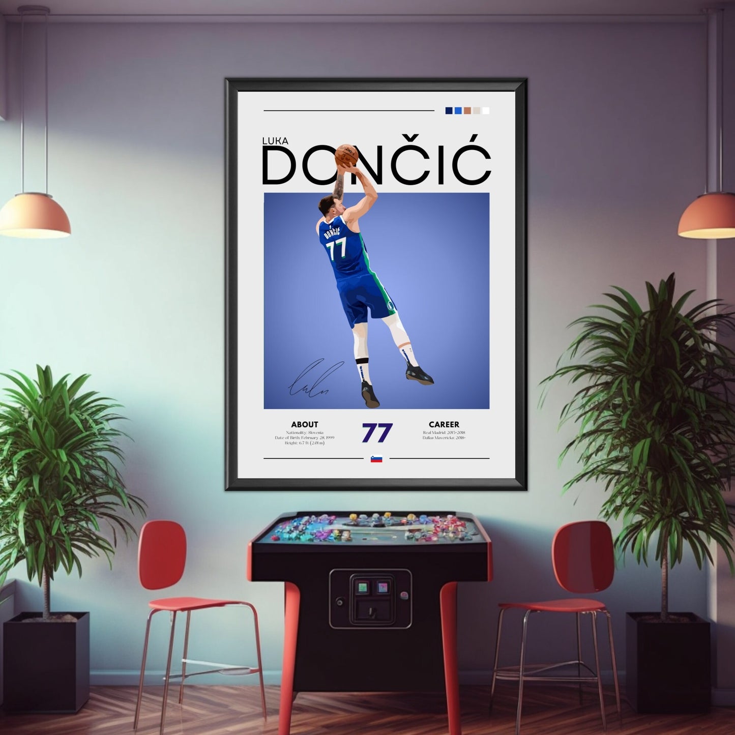 Luka Doncic Poster