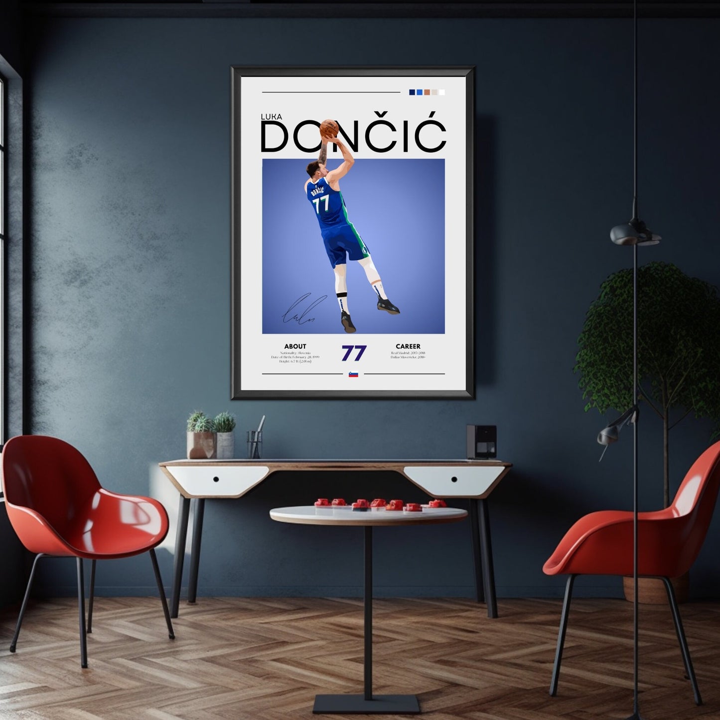 Luka Doncic Poster